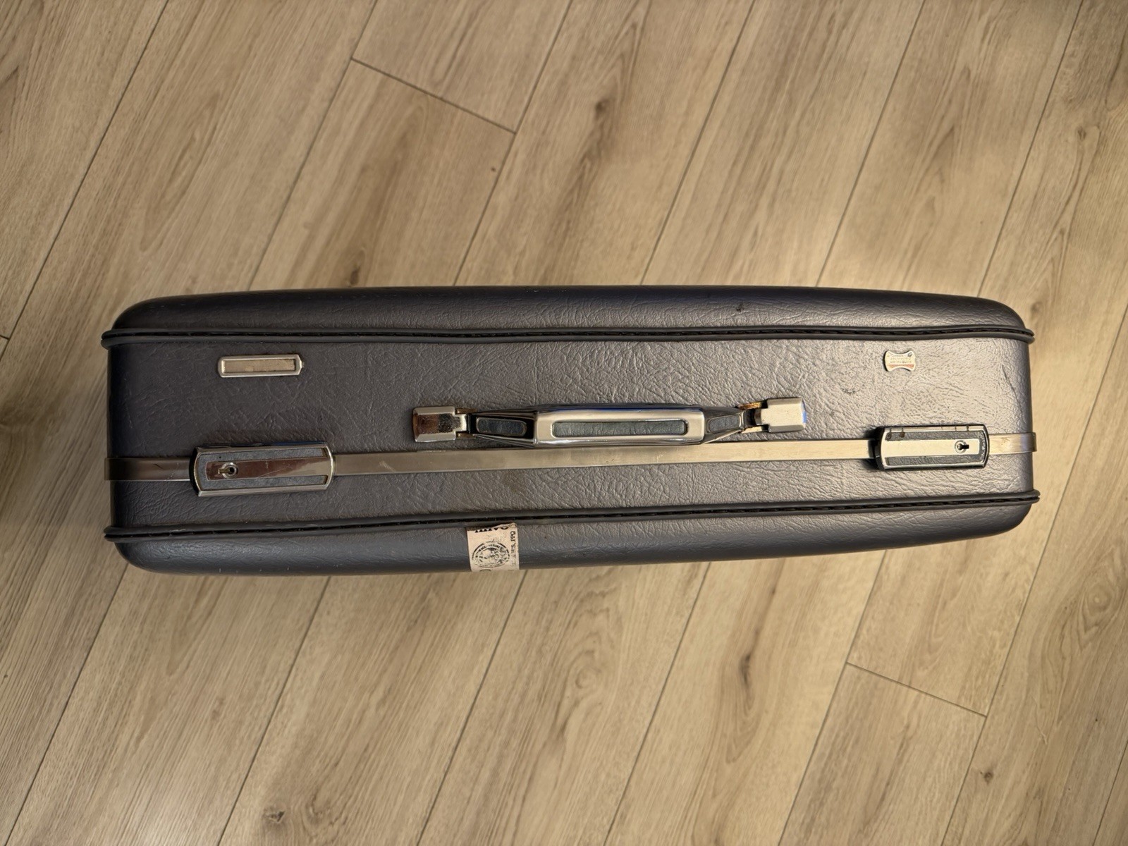 Vintage American Tourister Hard Case Suitcase Aloha Hawaii Travel Sticker