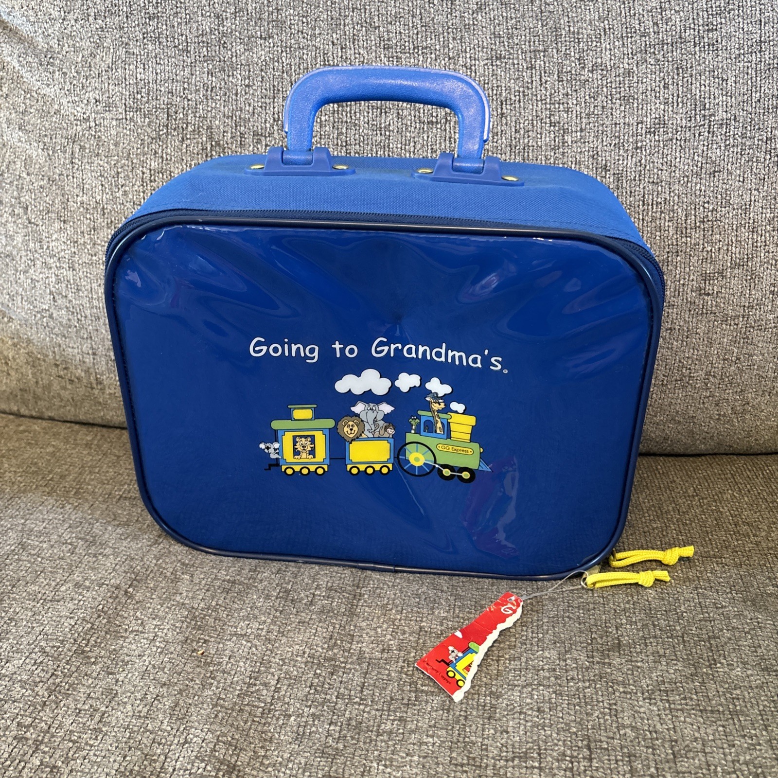 Mercury Luggage Seward Trunk “Going To Grandma’s” luggage For Kids Vintage