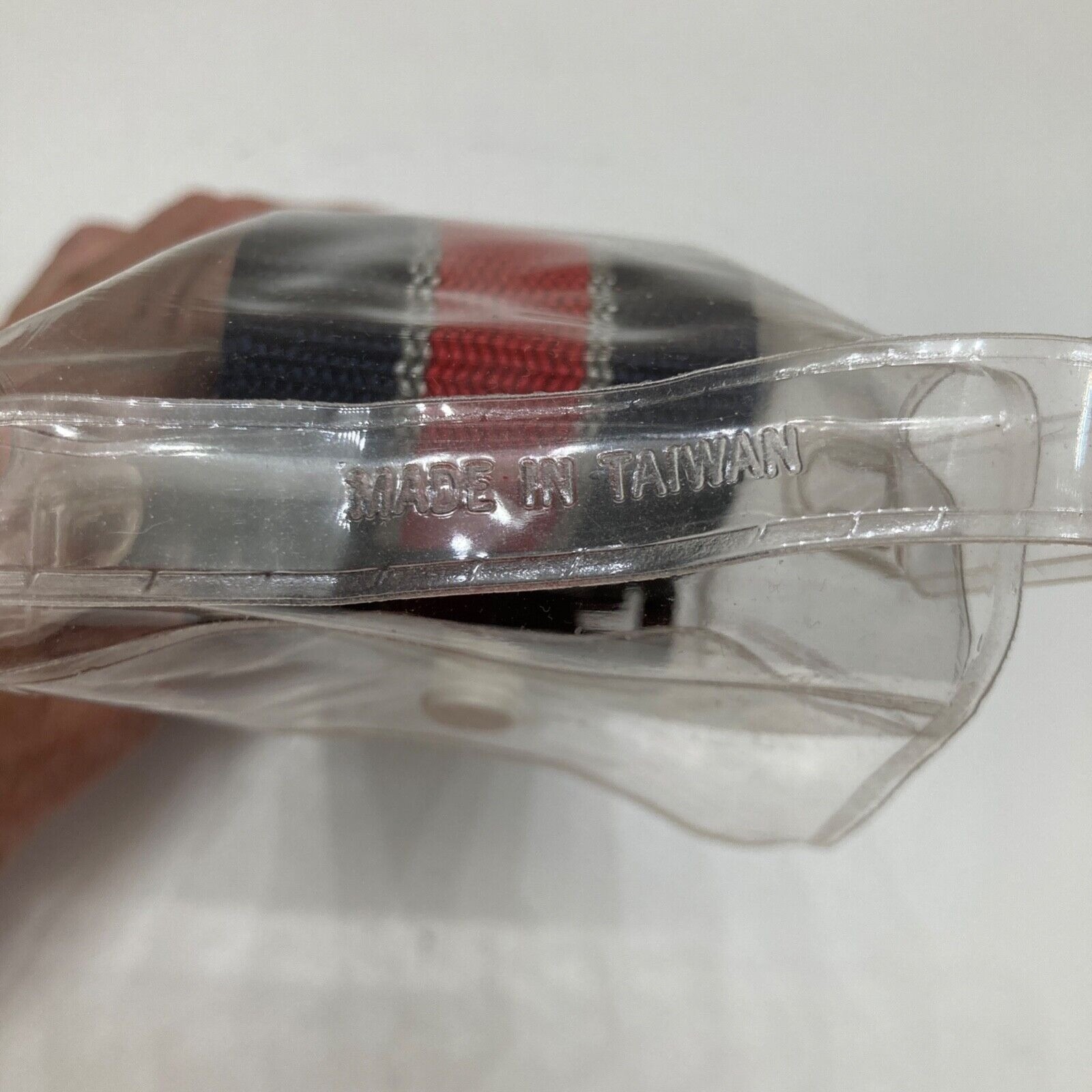Luggage Strap American Tourister Vintage Red White Blue 60″ Very Good Condition