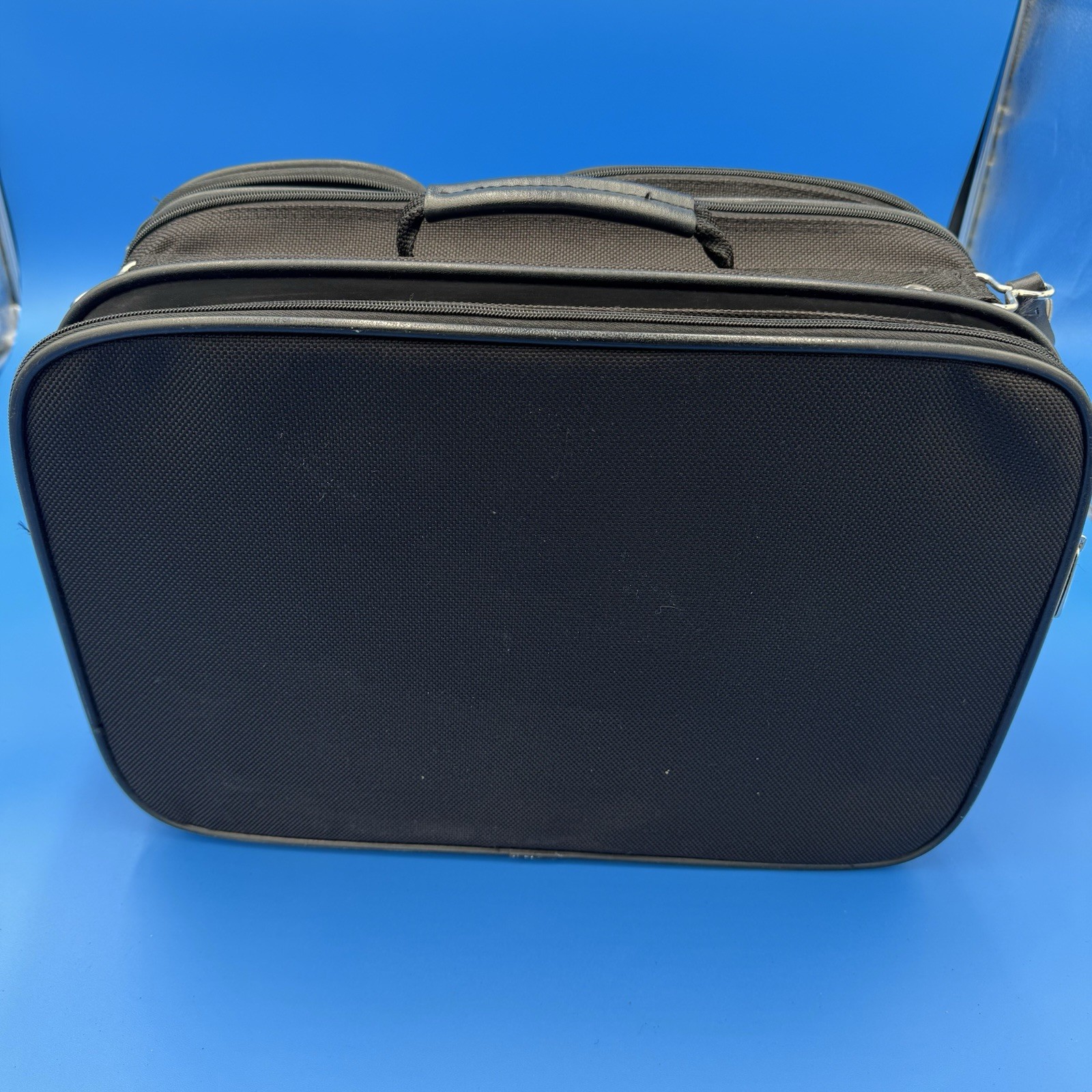 Samsonite Profile Canvas Vintage Shoulder Bag Luggage Carry On Black
