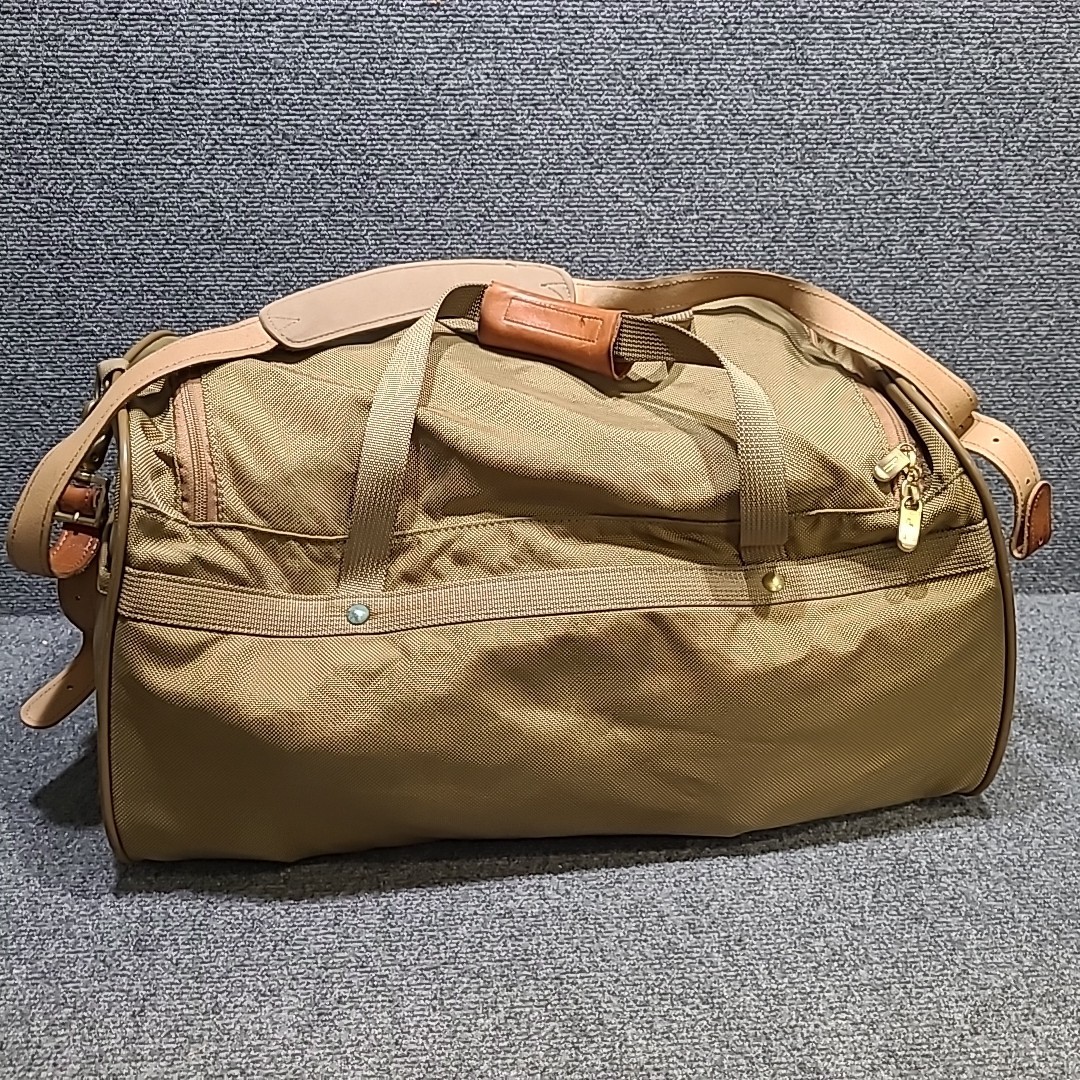 Vintage Hartmann Nylon & Belting Leather Duffel Bag Carry On Classic Weekender