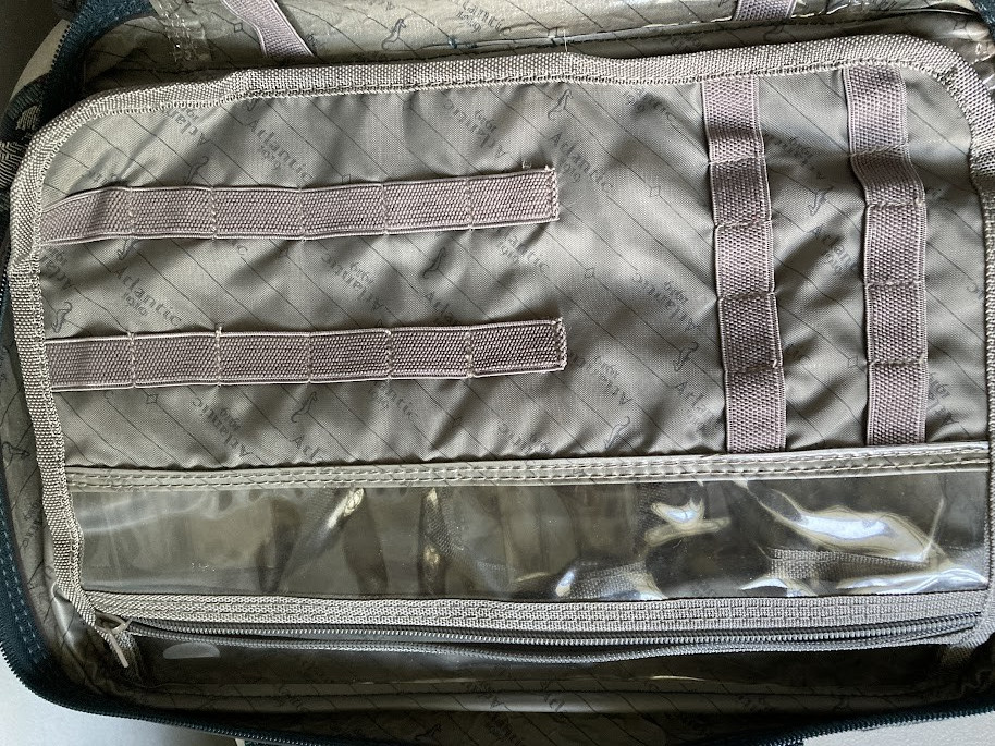 Vintage Tapestry Carry On Soft Side Luggage by Atlantic Nice 90s Emerald Green
