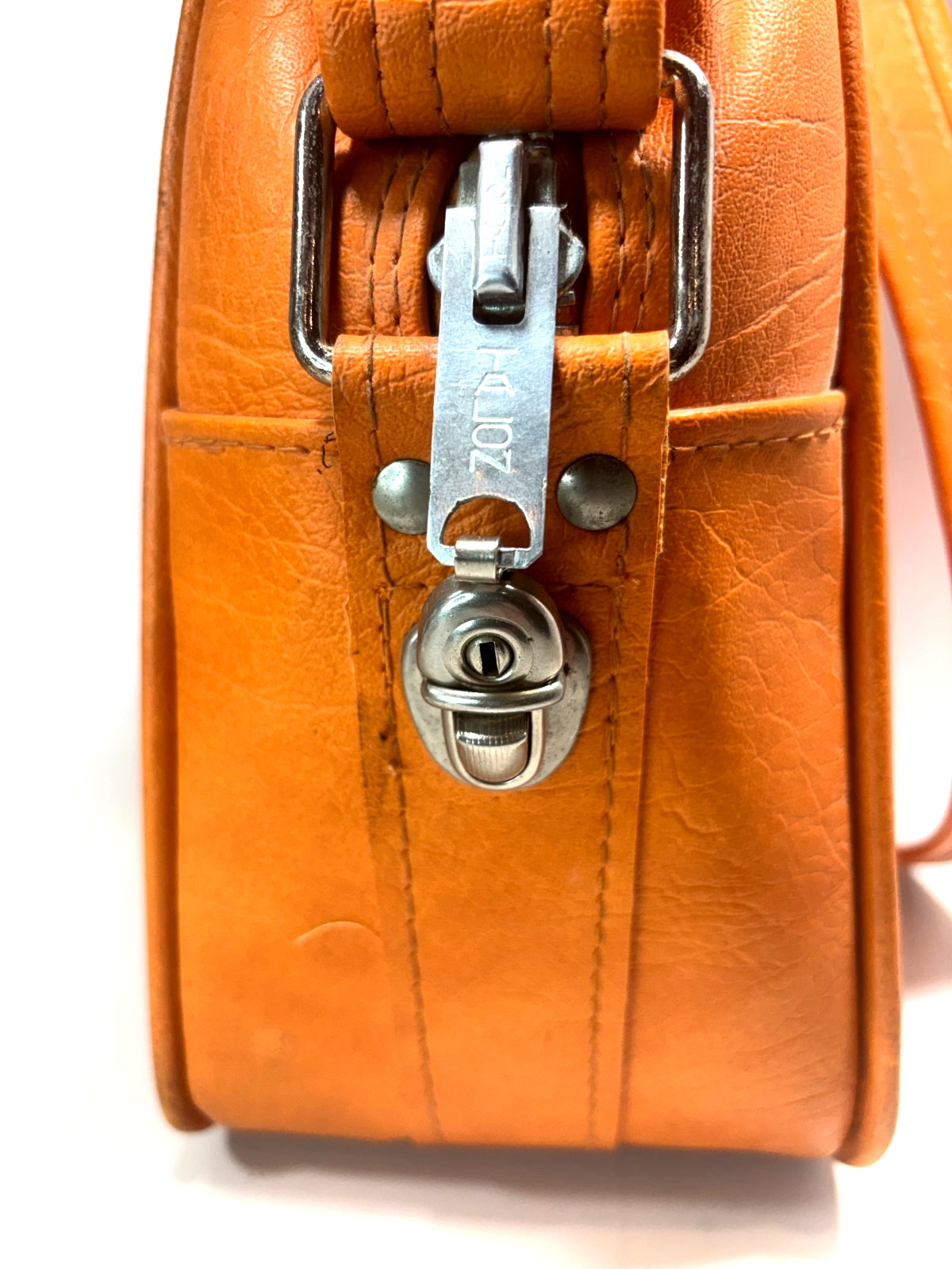 Vintage Samsonite MCM 70s Royal Traveller Sidekicks Orange Carry On Shoulder Bag