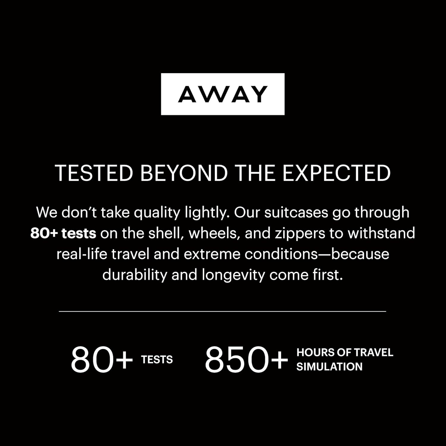 Away Large Trunk Luggage, 31 Inch Hardside Suitcase Spinner Wheels