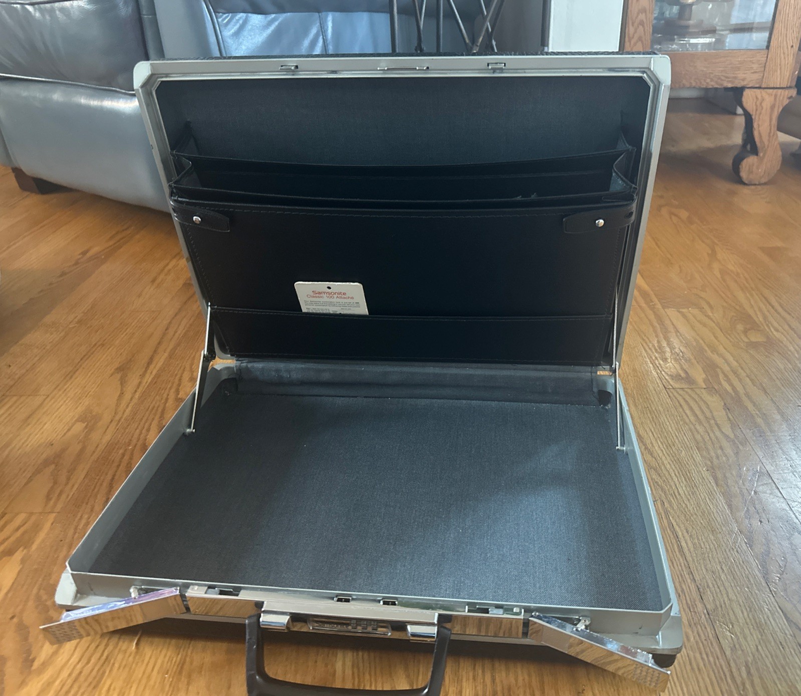 ❤️Vintage Samsonite attaché Hard Shell Briefcase COMBO LOCK