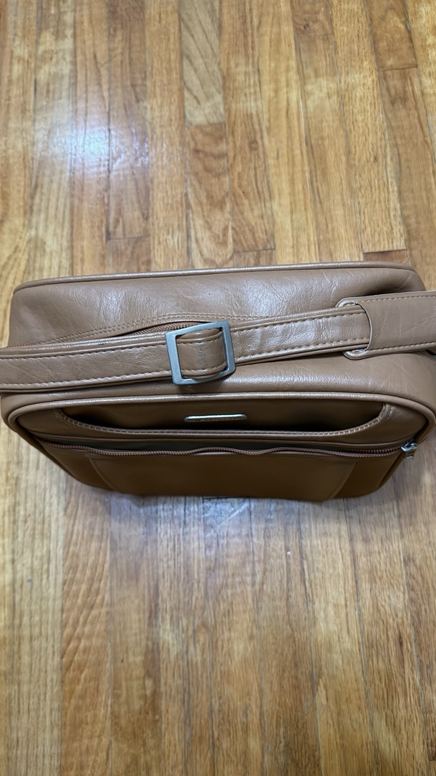 Vintage Samsonite Concord Bag Shoulder Tote Terra Cotta Brown 1970’s Or 1980s