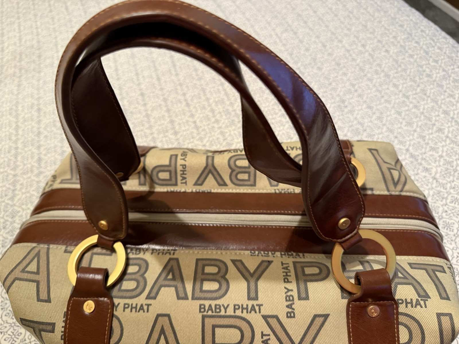 Vintage Baby Phat Duffel/travel Bag Early 2000s