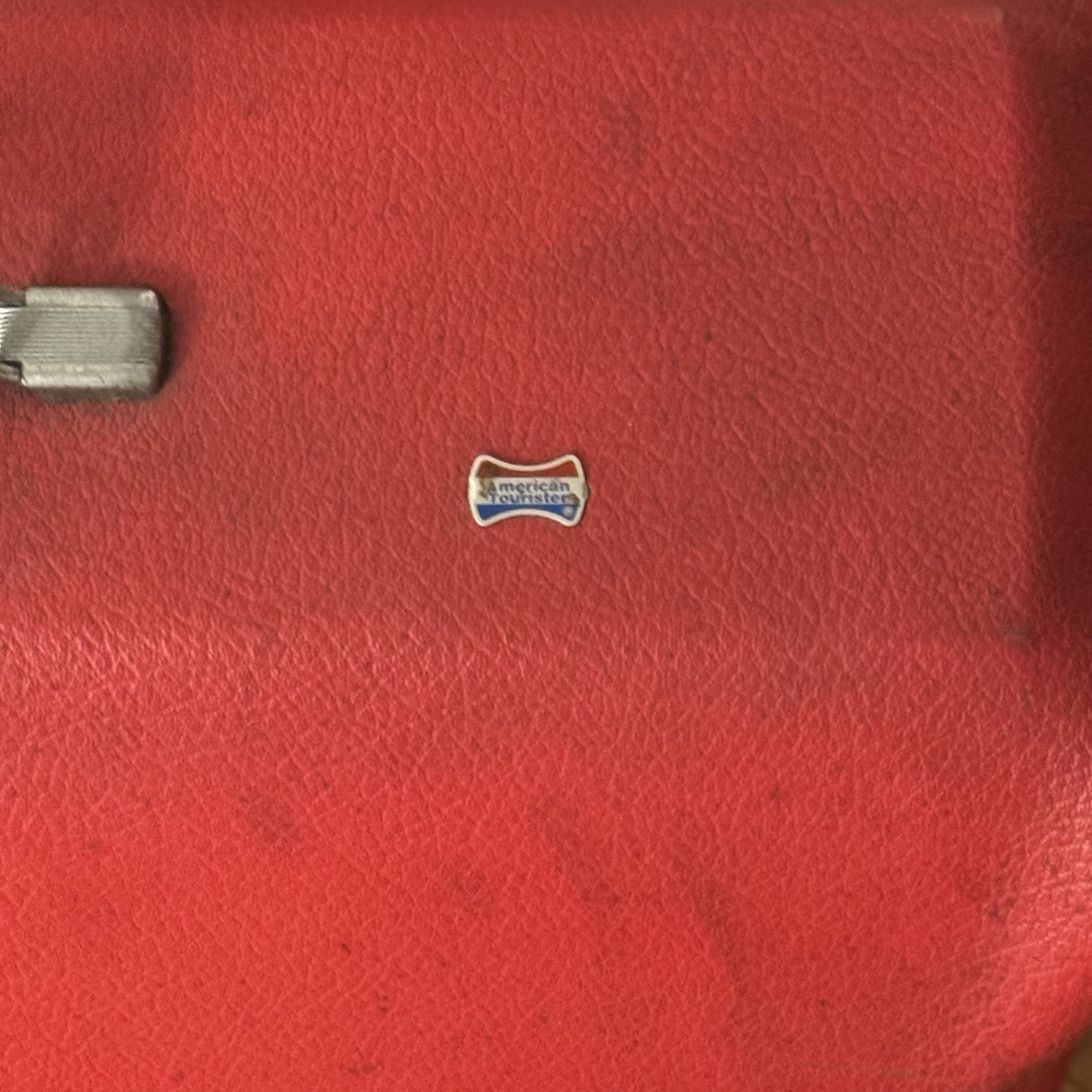 Vintage American Tourister Tiara Red Luggage Set Garment Suitcase + Carry On 60s