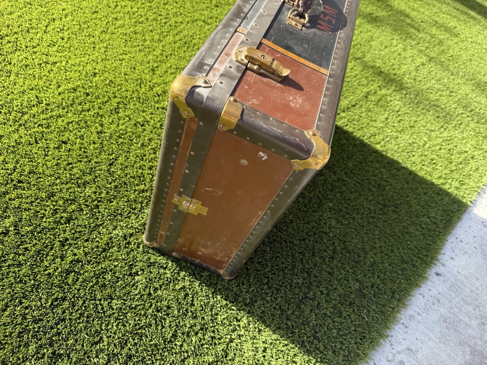 Vintage Hartmann Travel Hardside Trunk Suitcase Luggage 29x19x9 4959 inches^3