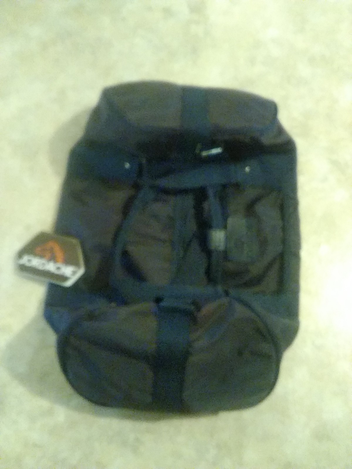 Vintage Jordache Small Duffel Weekender Bag Dark Purple Retro 80s/90s