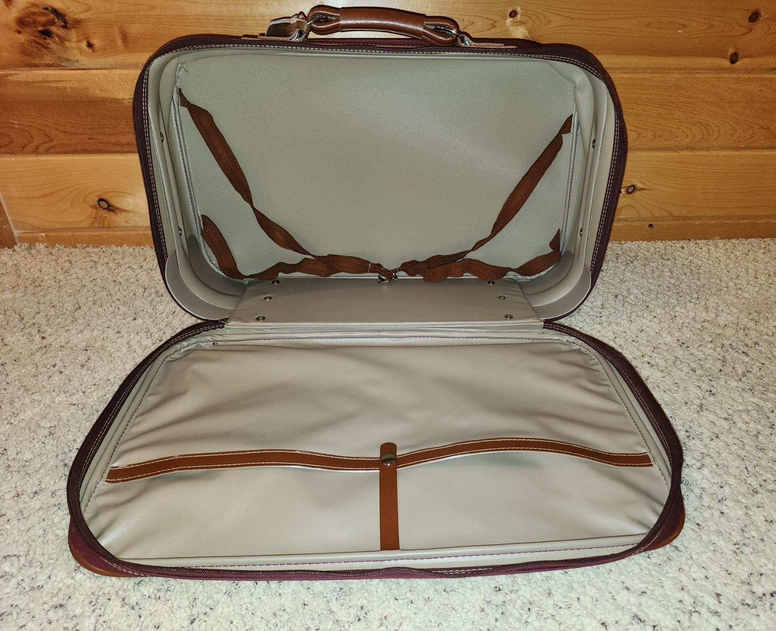 Rare Vintage Jaguar Luggage Suitcase