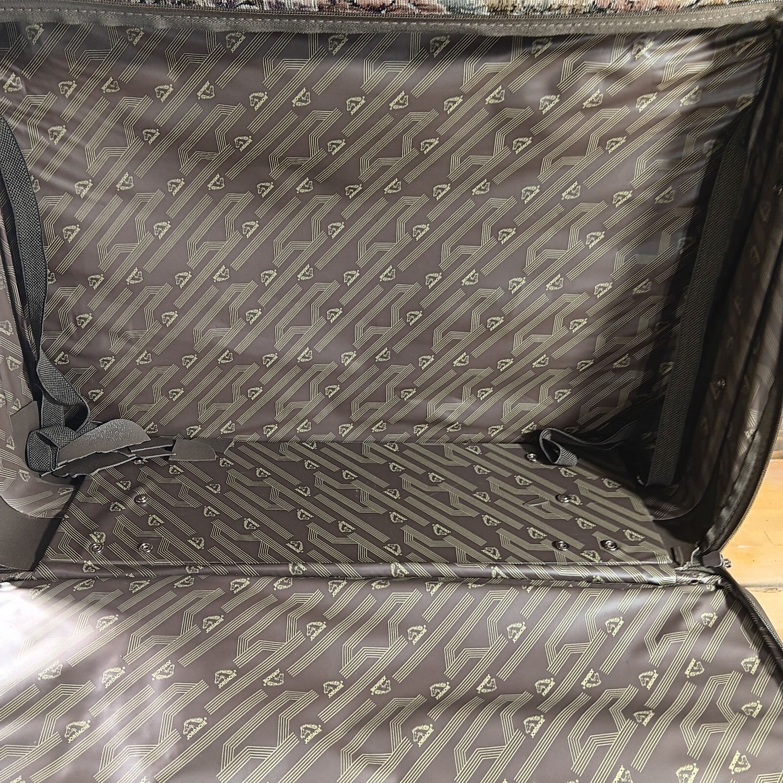 Vintage Jordache Tapestry Travel Set Floral Print Weekender Suitcase Garmet Bag