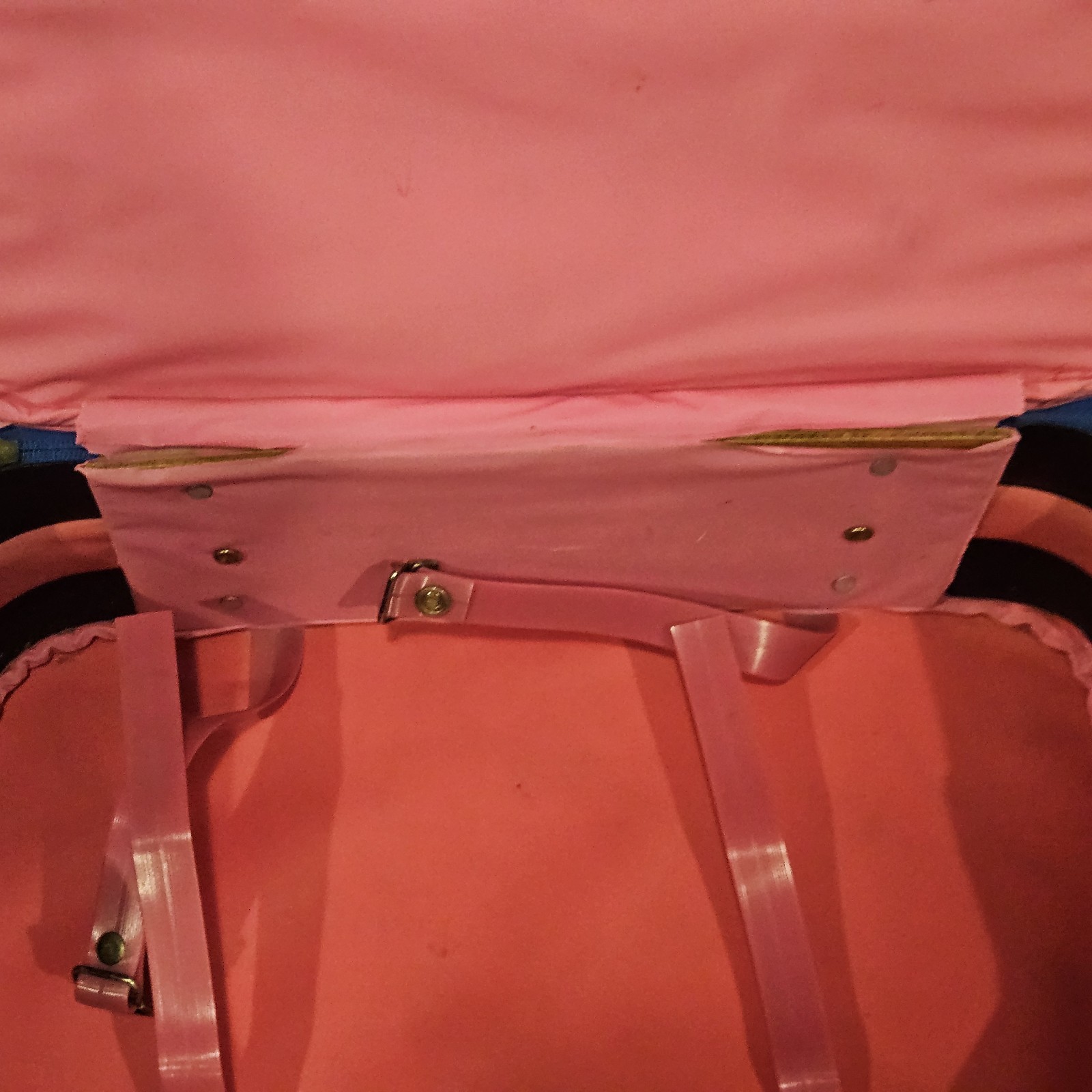 Vintage 1980s Going To Grandma’s Pink Kids Suitcase Mercury Luggage Taiwan
