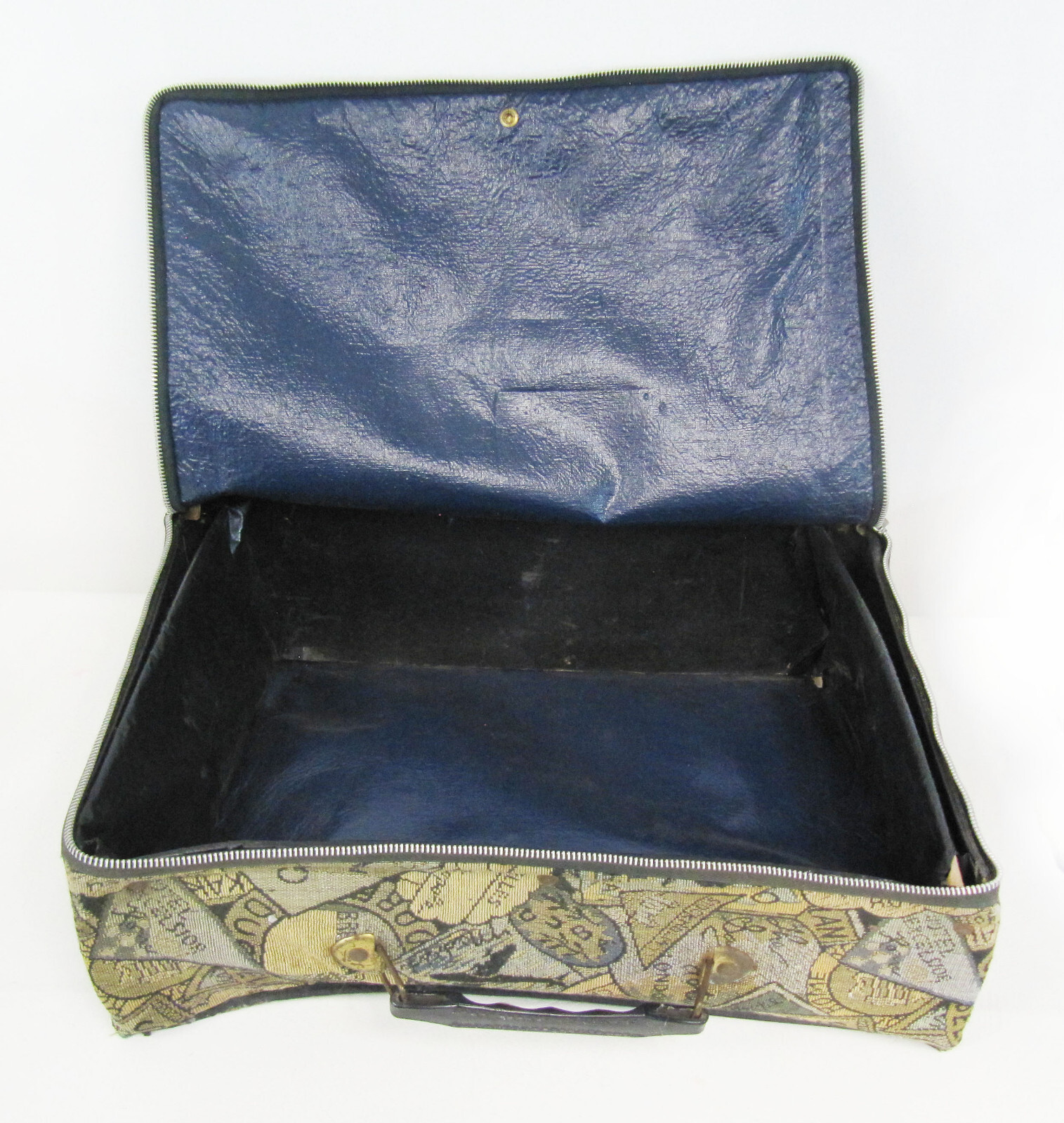 Vintage Swift Tapestry Bohemian Travel Suitcase