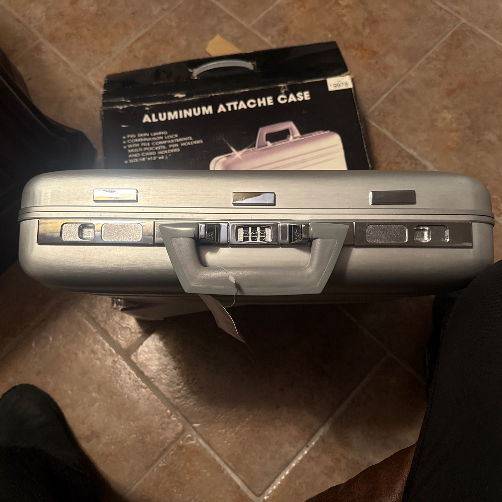 Aluminum Attache Case 18x13x4 1/2