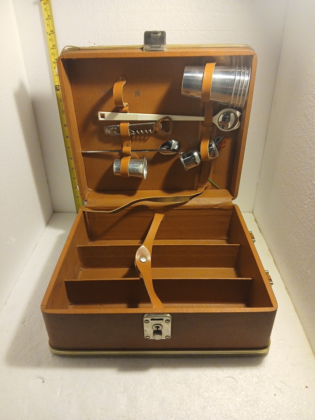 Vintage Portable Bar Mixer Case