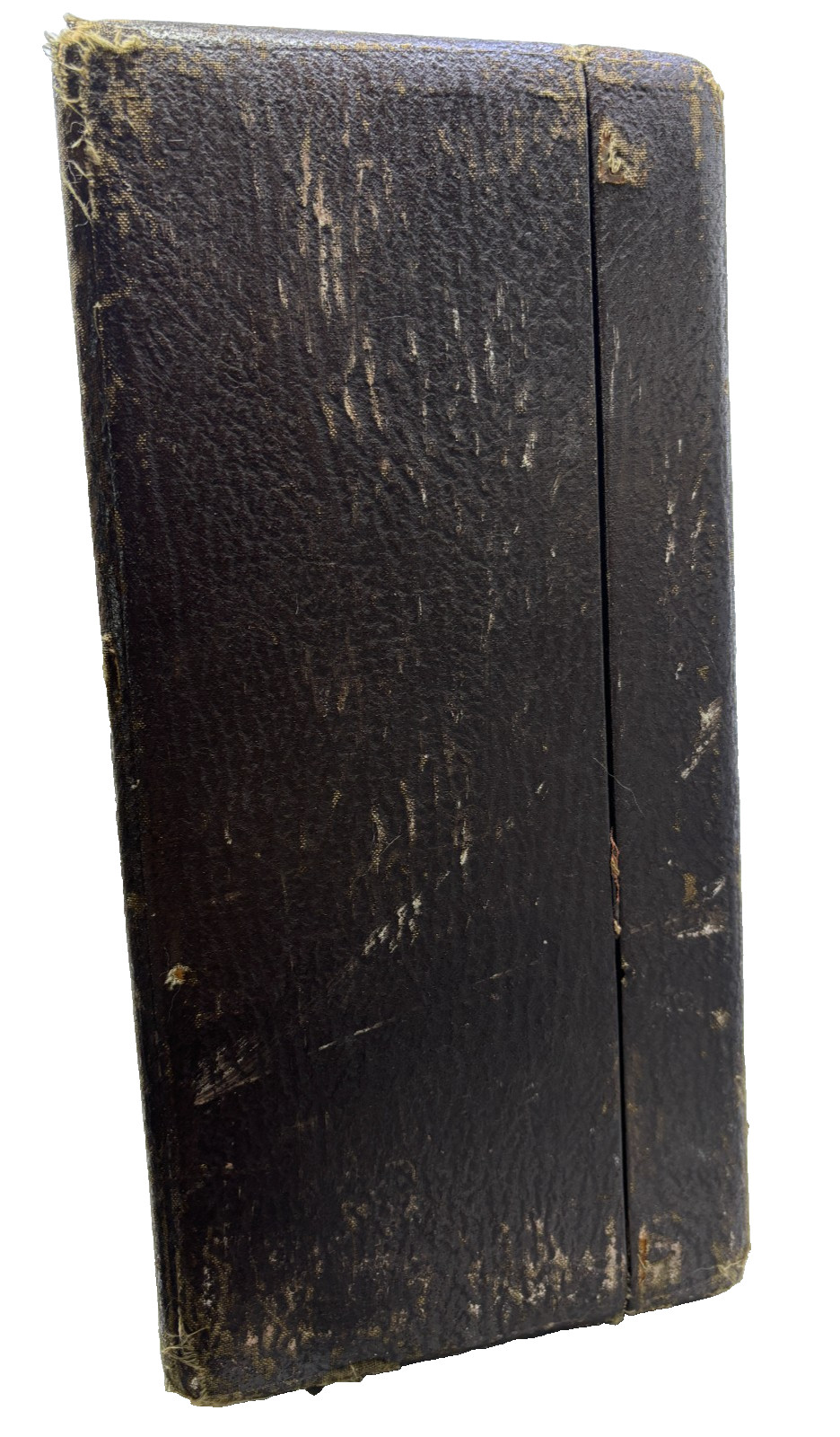 Vintage 1930s-1950s Suitcase Wood Frame with Coated Canvas Covering NO KEY