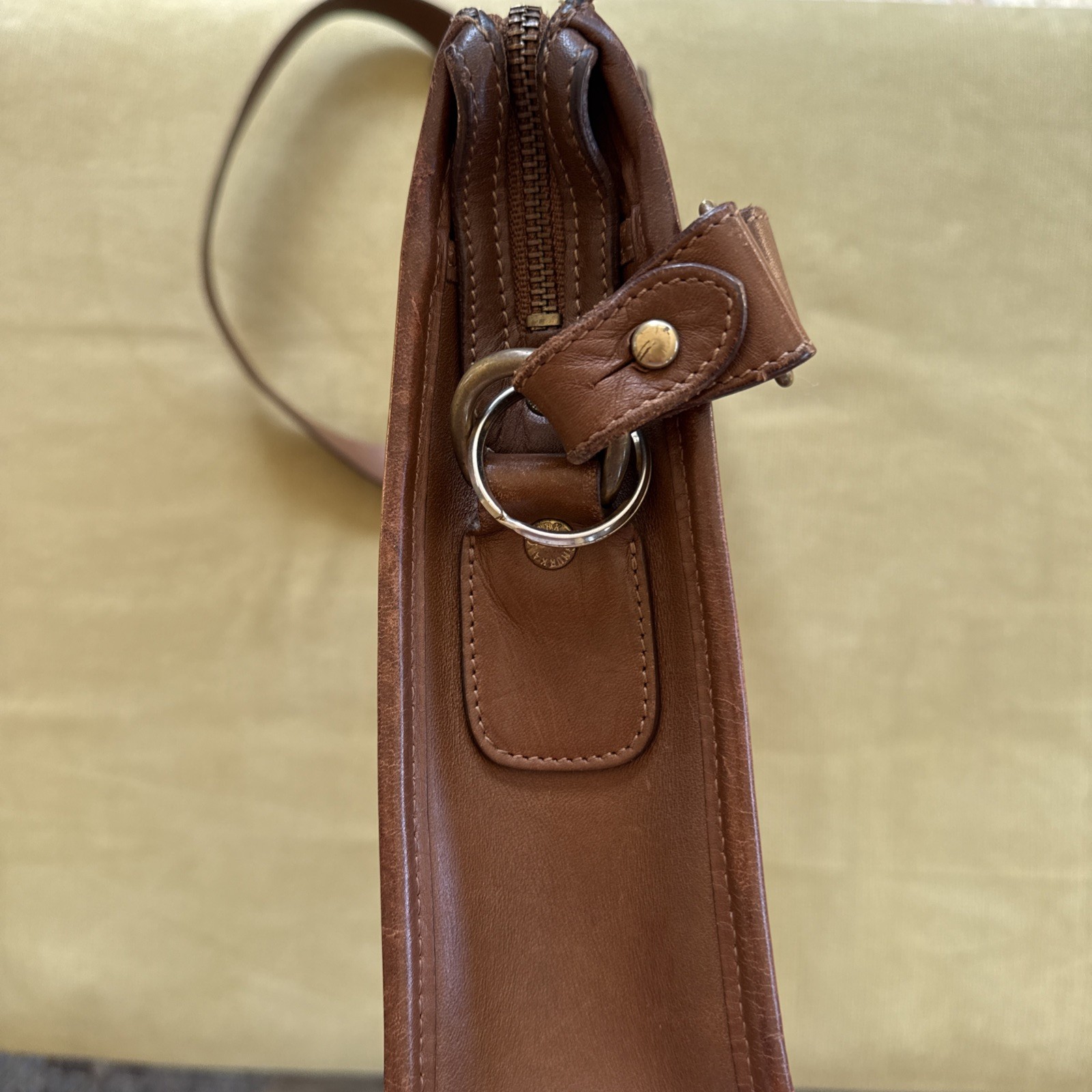 Original No 34 Ghurka Bag The Expediter Marley Hodgson Authentic Tan Leather VTG