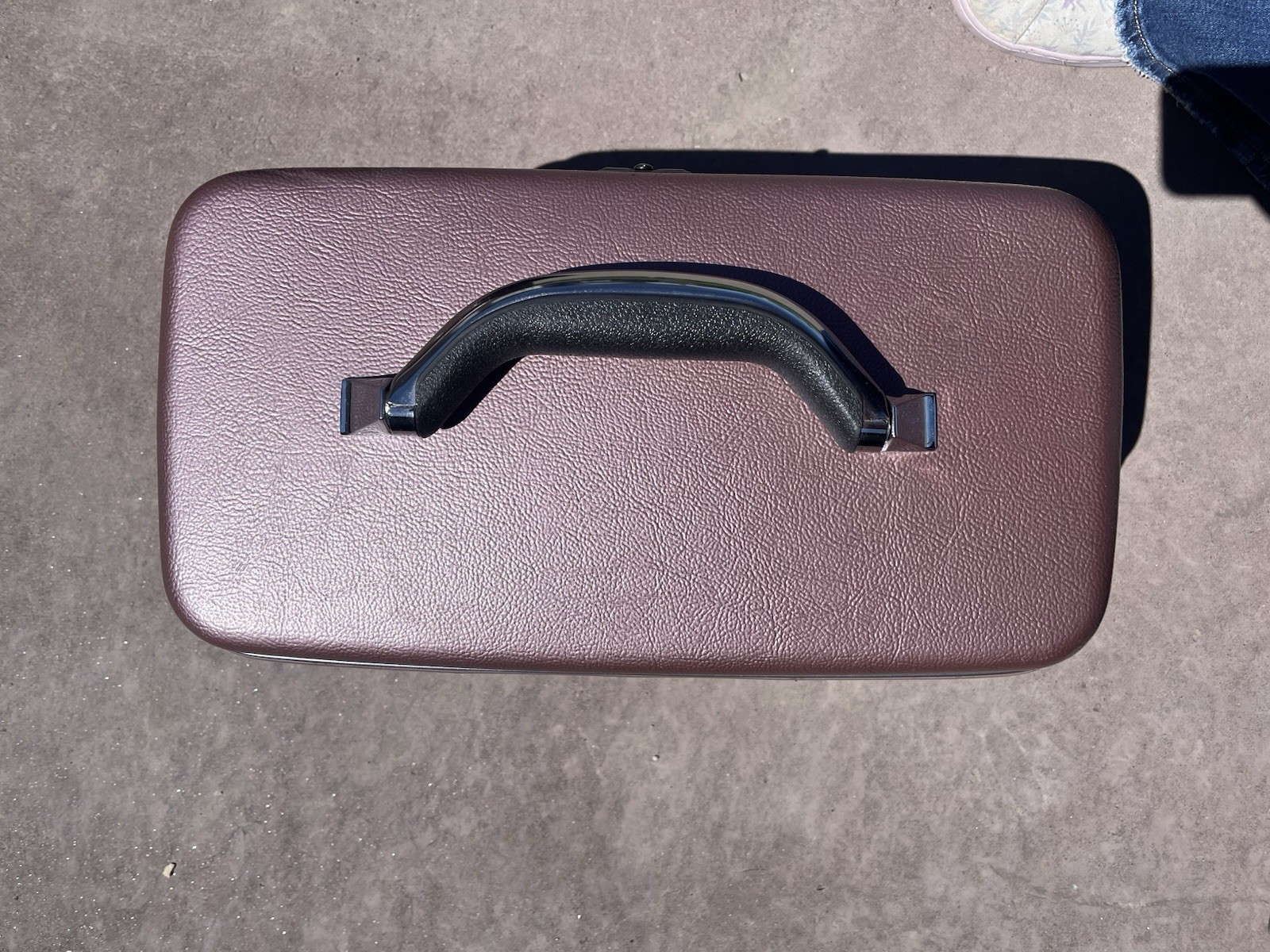 Vintage Samsonite Silhouette 4 Rolling Suitcase & Cosmetic Case Carry On w/Keys