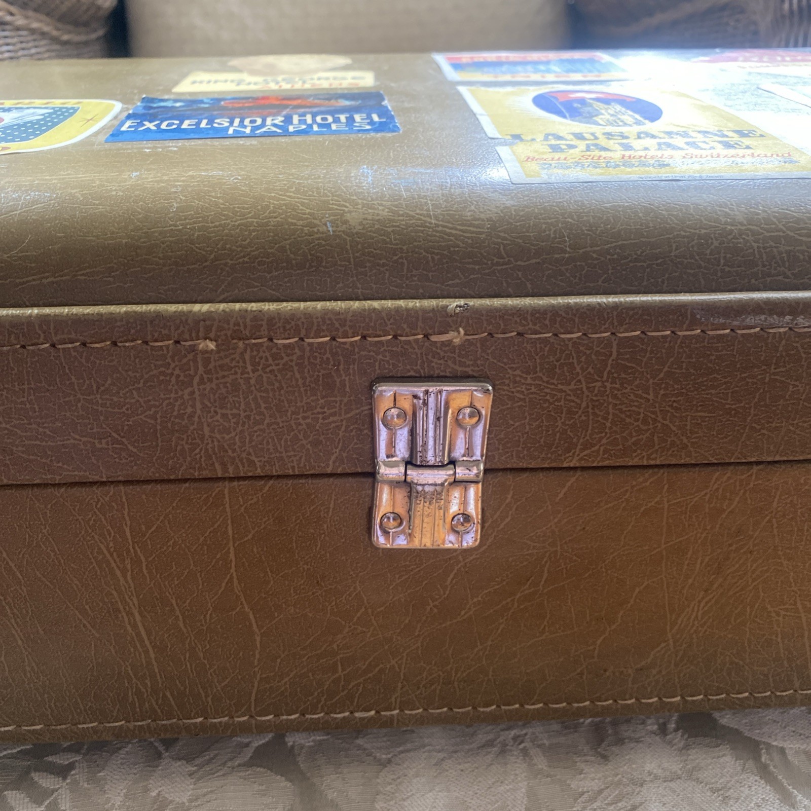 Vintage Suitcase Travel Stickers MCM