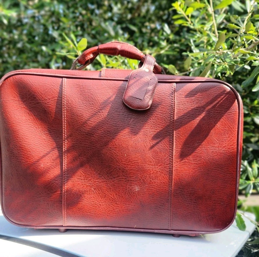 VINTAGE TRAVEL BROWN MERIDIEN BAG Medium Size