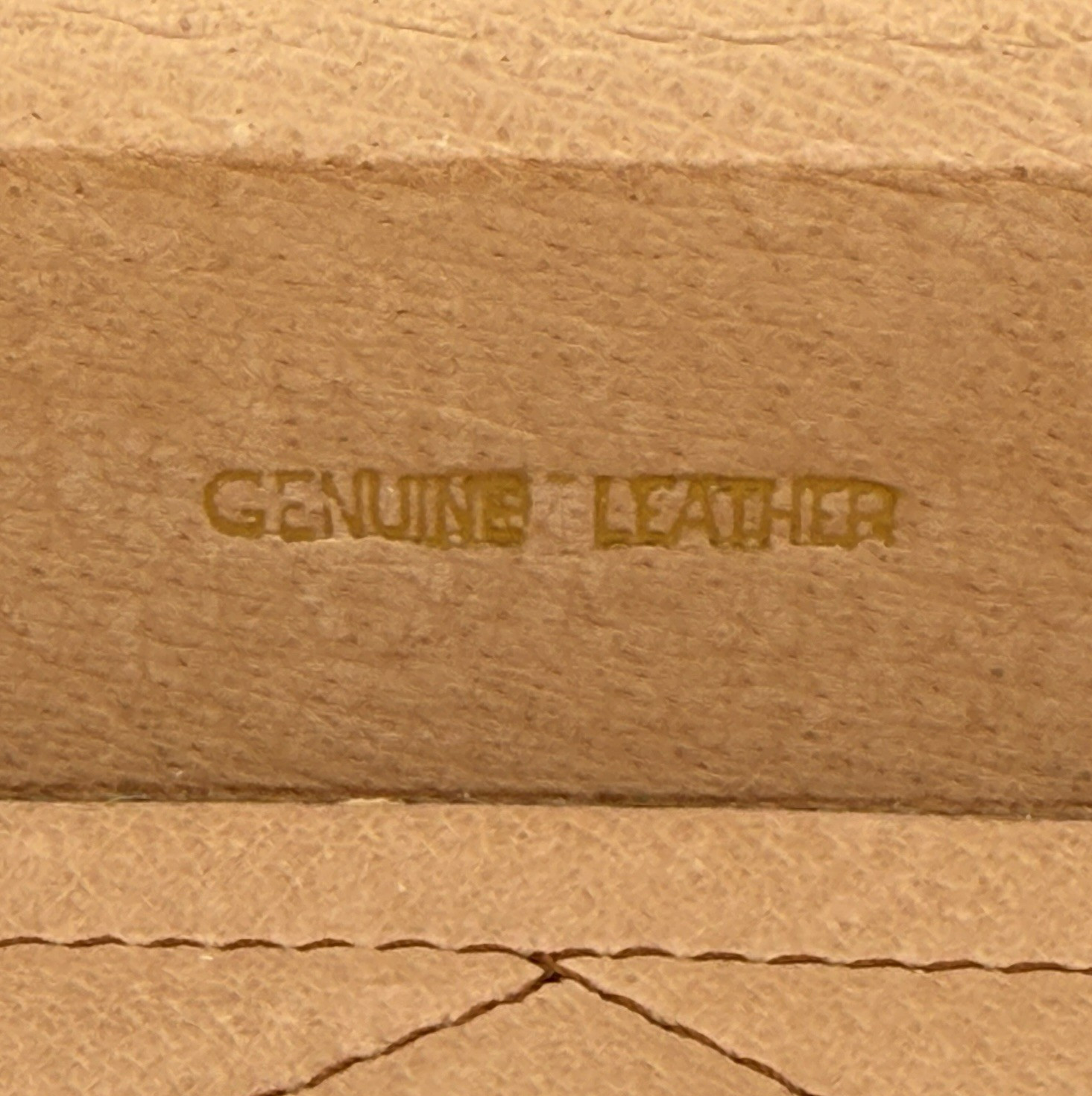 VTG Genuine Leather Hard Shell Briefcase Brown Suede Brass Romania 17.5″ EUC