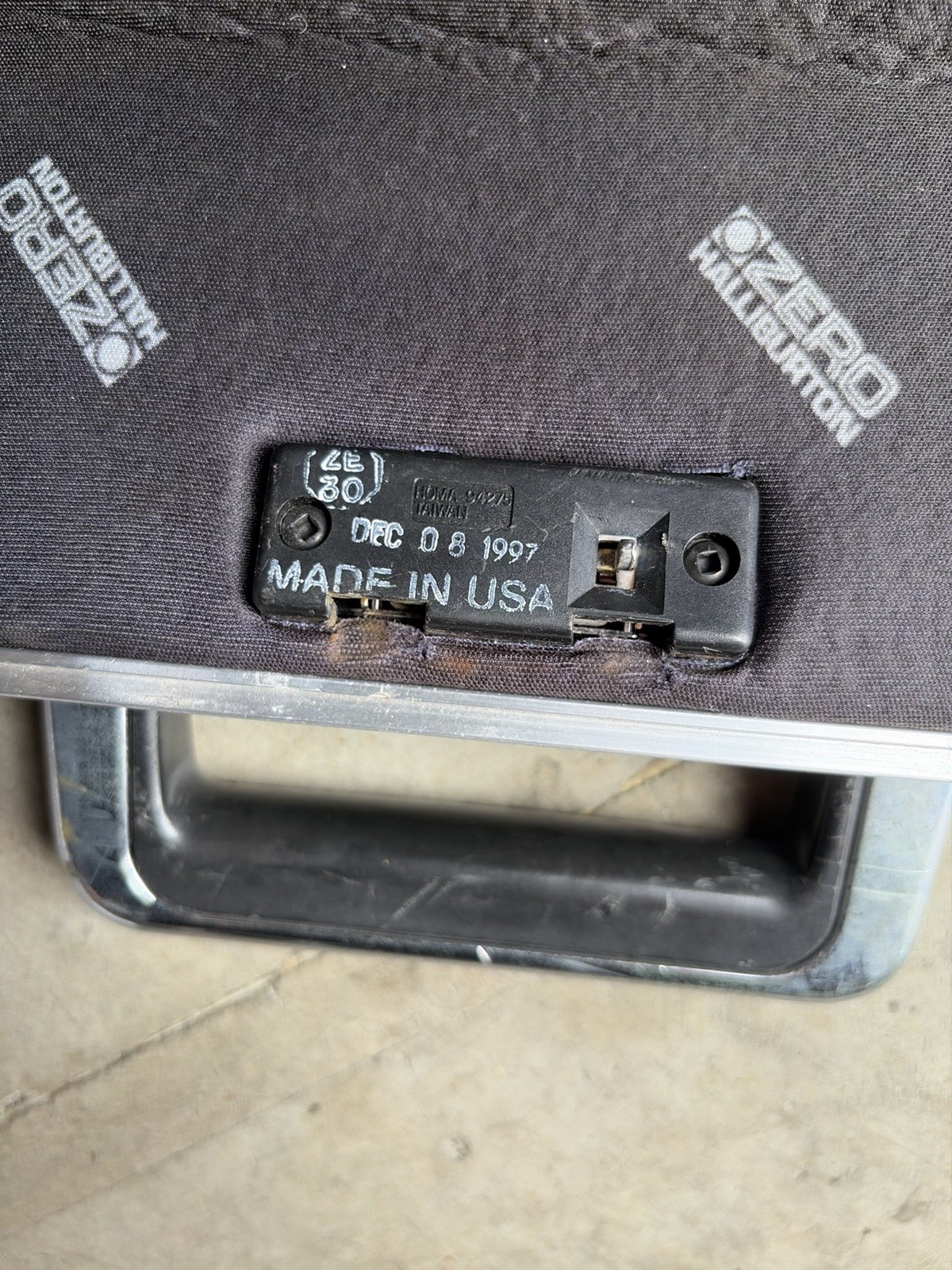 Vintage Zero Halliburton Aluminum Rolling Equipment Case Rare Style USA 26”