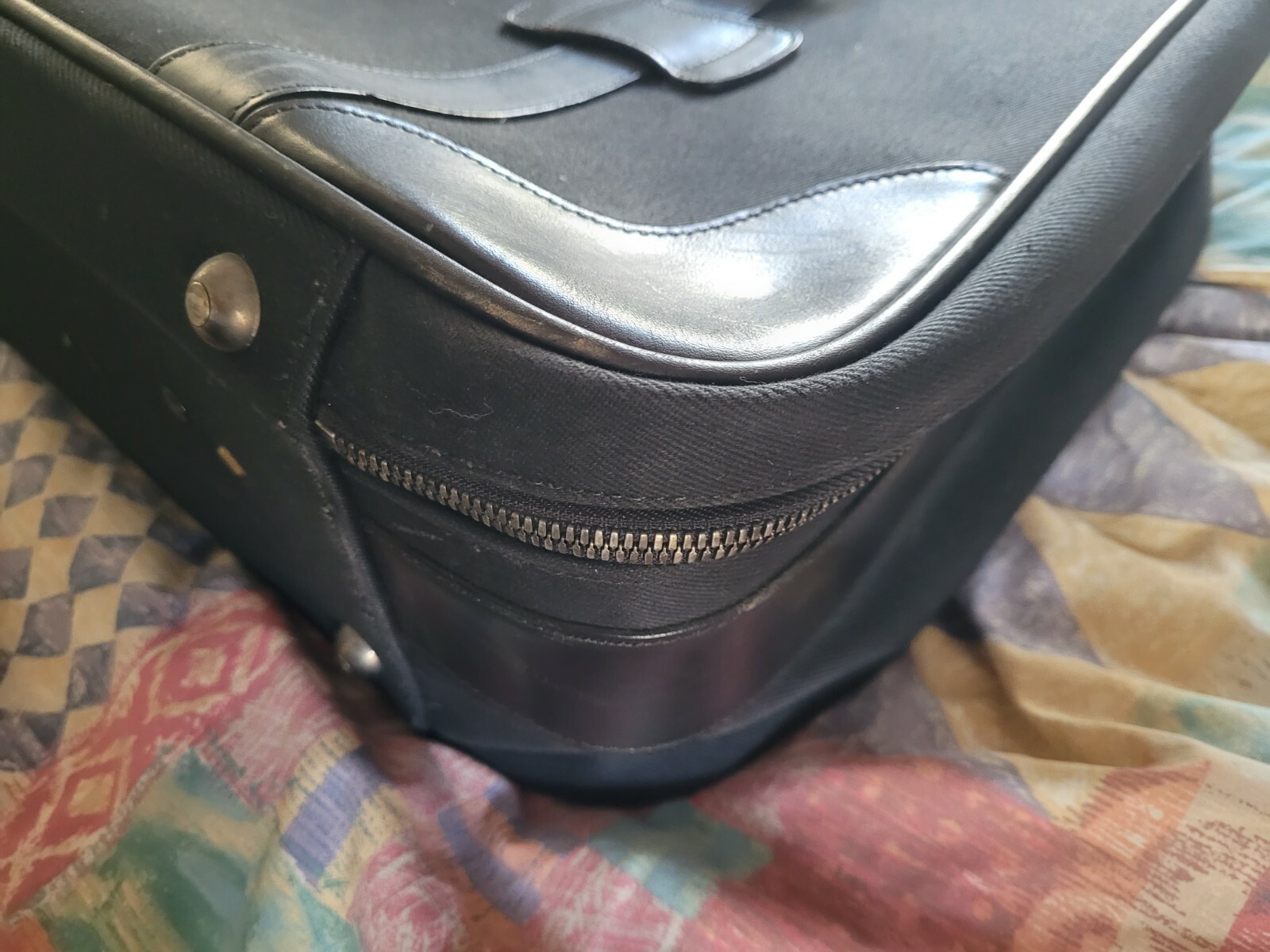 Rare Vintage Ghurka Marley Hodgson Cargo l No. 47 Suitcase Black