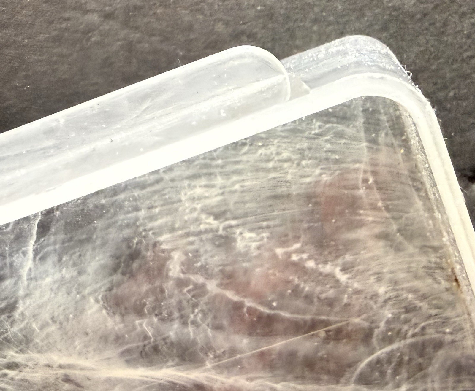 Vintage Train Case Replacement TRAY Only ~ Plastic Makeup Insert