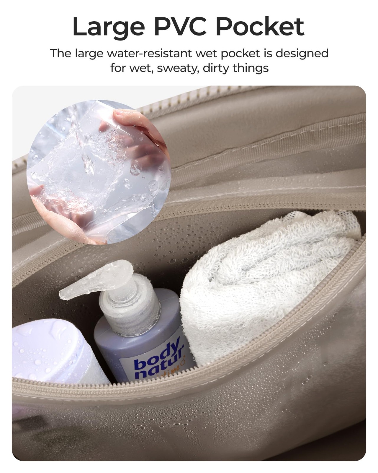 Bagsmart Gym Bag For Women Duffle Bag For Travel Wet Pocket Lightweight Carry