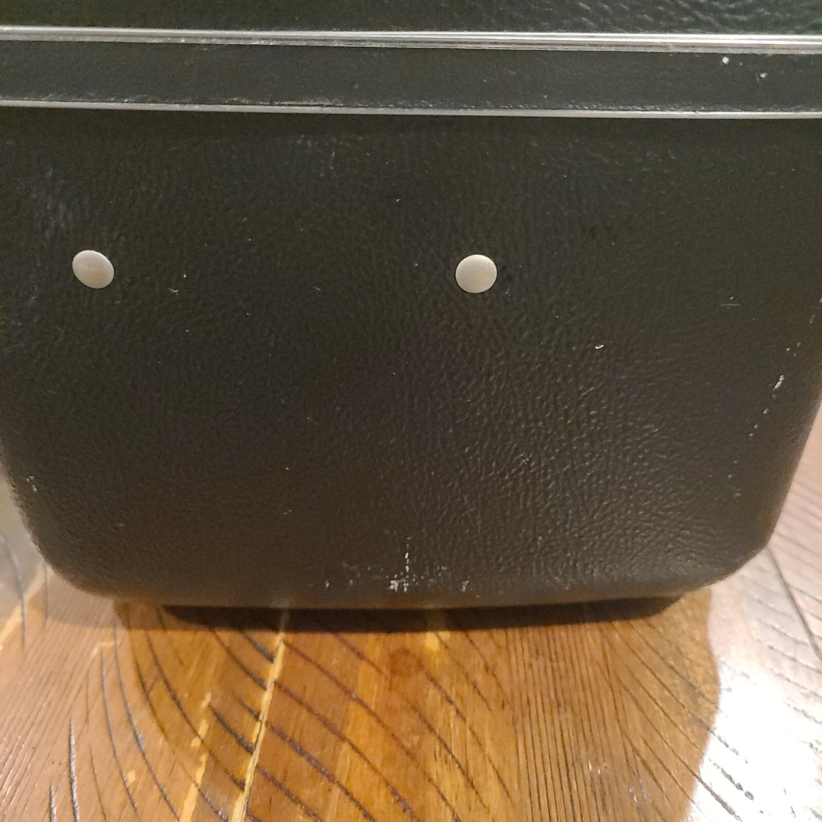 VTG American Tourister Contour Carry On Suitcase Makeup Hard Case Black 9x14x9