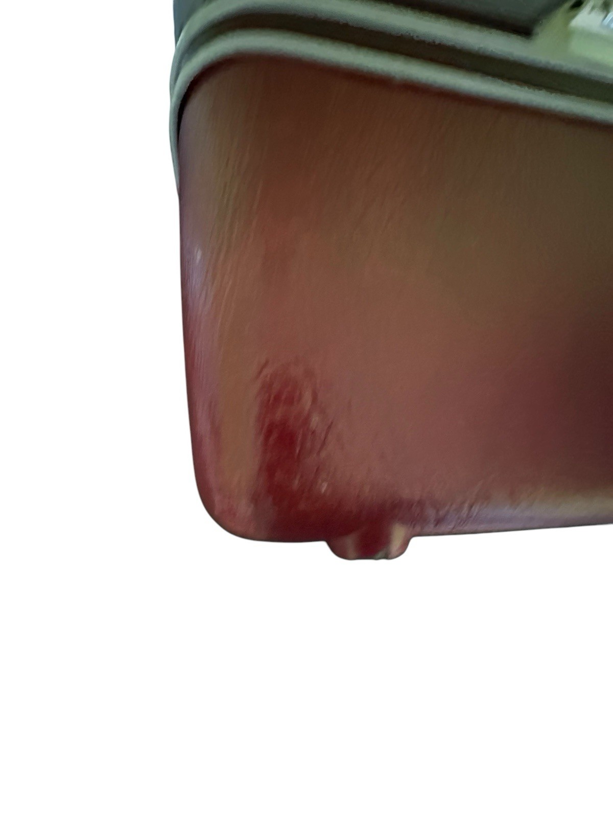 Vtg Samsonite Silhouette II Burgundy Train Case Luggage Mirror Tray Tag No Key