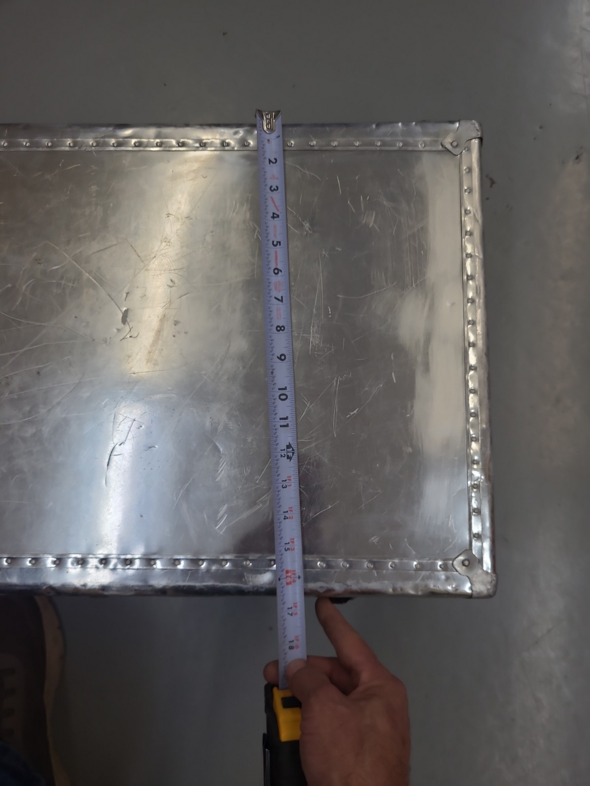 Vintage Mid-Century Seiko Aluminum Suitcase – Industrial Metal Trunk1960s…