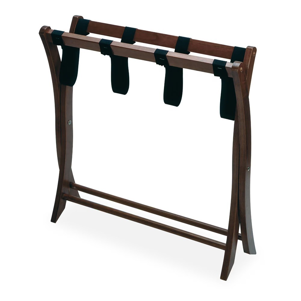 Winsome Scarlett Luggage Rack, Walnut Finish