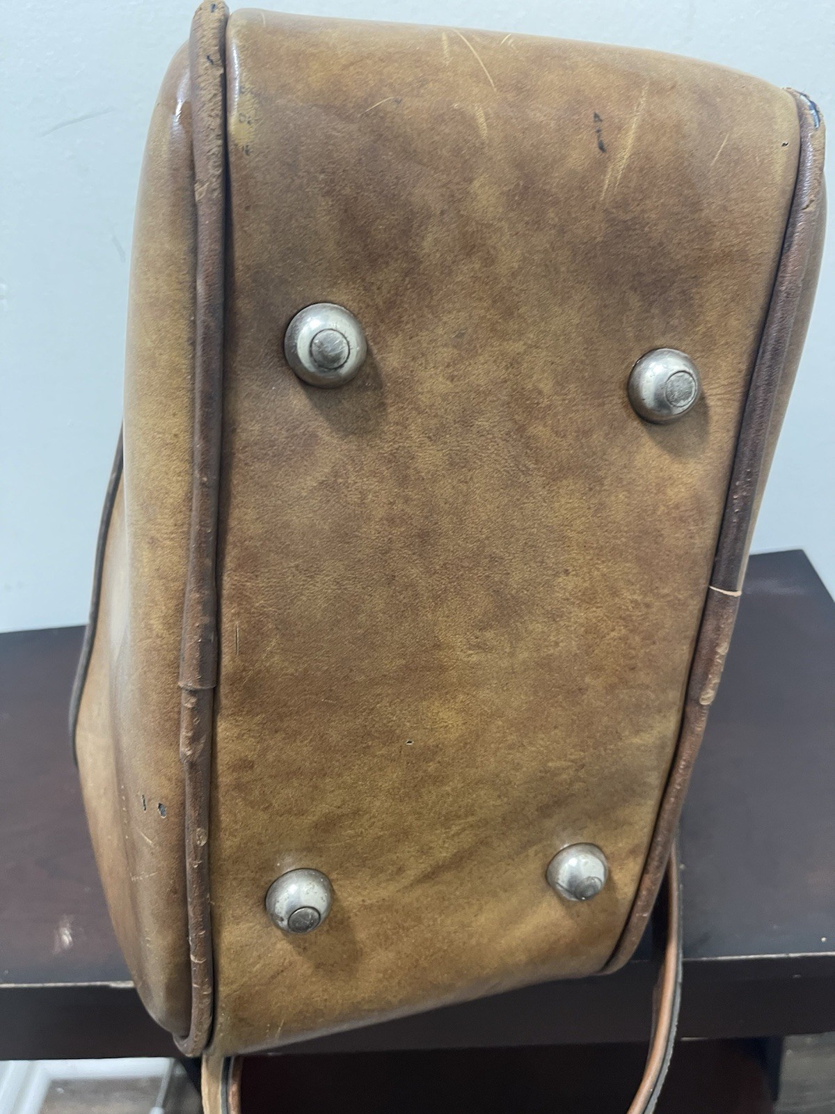 Vintage Airway Carry All Overnight Saddle Bag