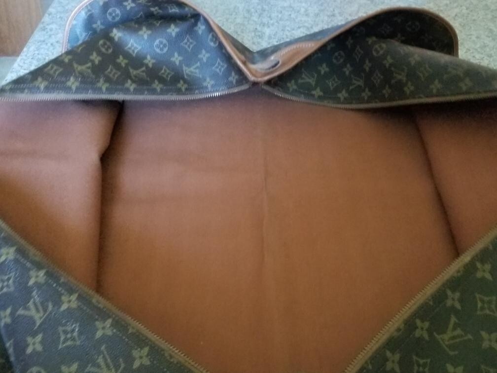 Louis Vuitton VINTAGE Garment Bag Monogram / Garment Carrier AUTHENTIC 1980s