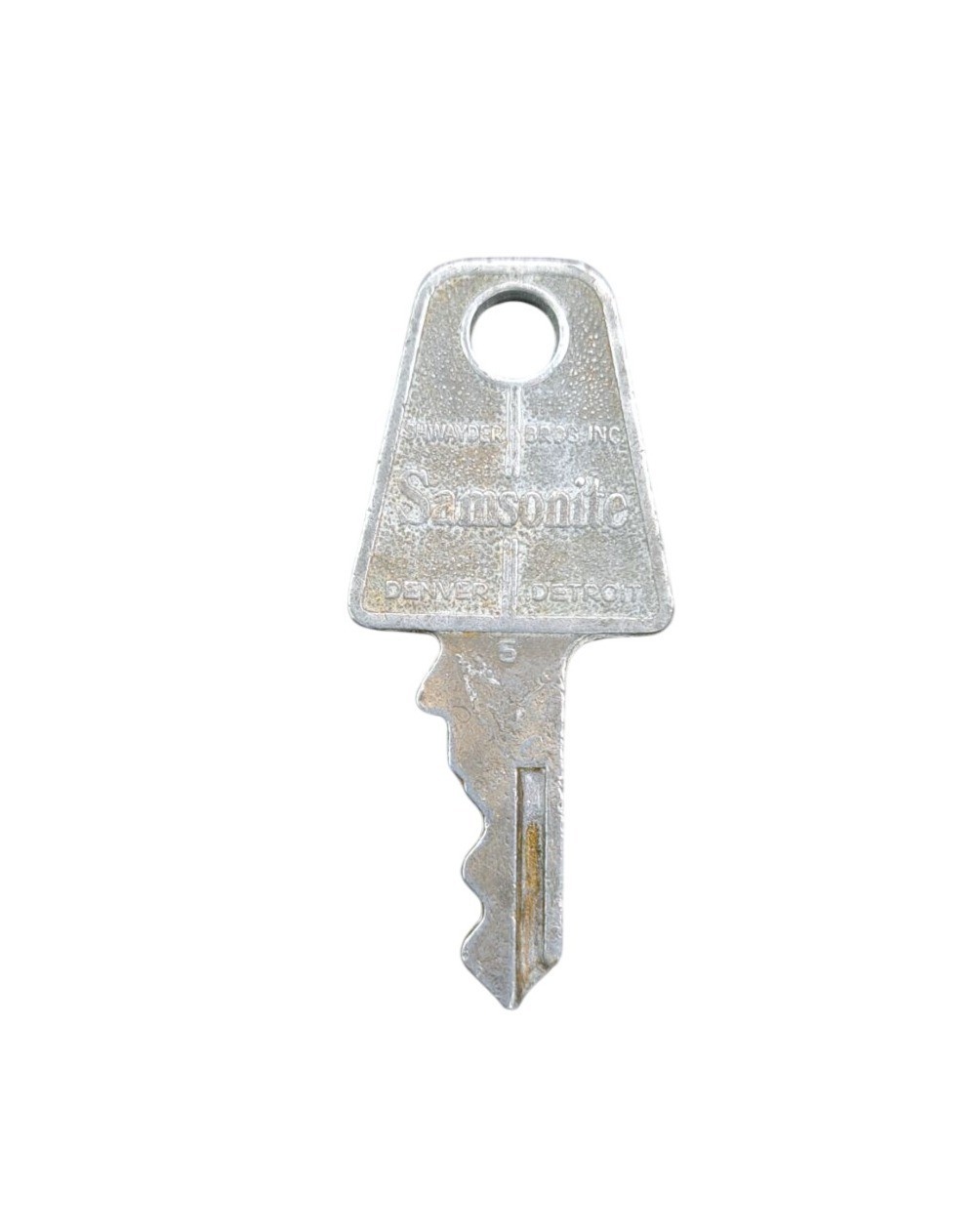 Vintage Samsonite Luggage Key Replacement Extra 74 Shwayder Denver Made In USA