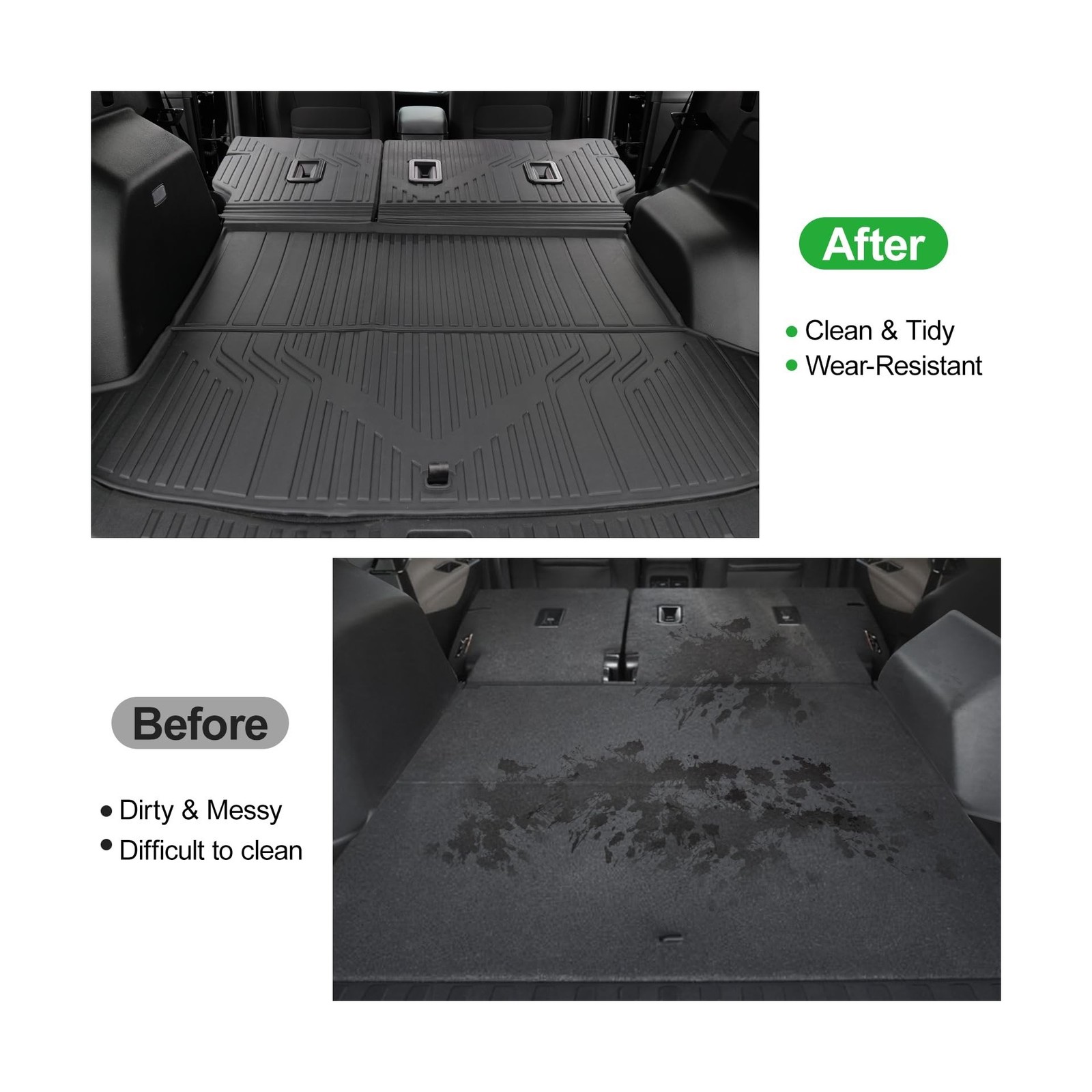 Floor Mats & Cargo Liners & Backrest Mat for 2025 2026 Chevy Equinox (Only Ga…
