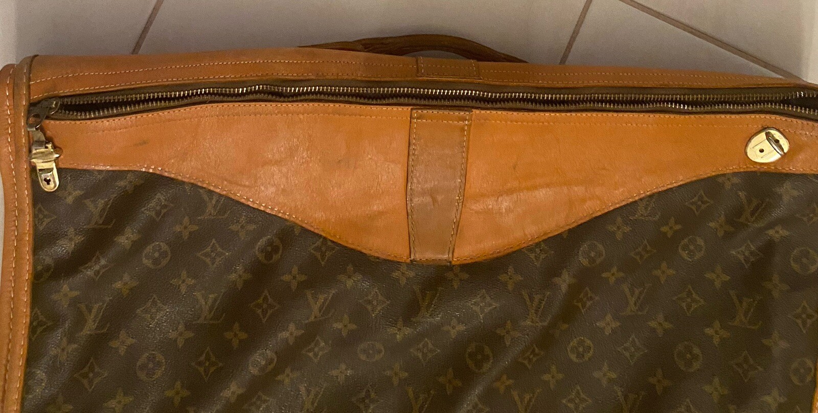 Rare Vintage Neiman Marcus, Louis Vuitton Garment Bag Monogram