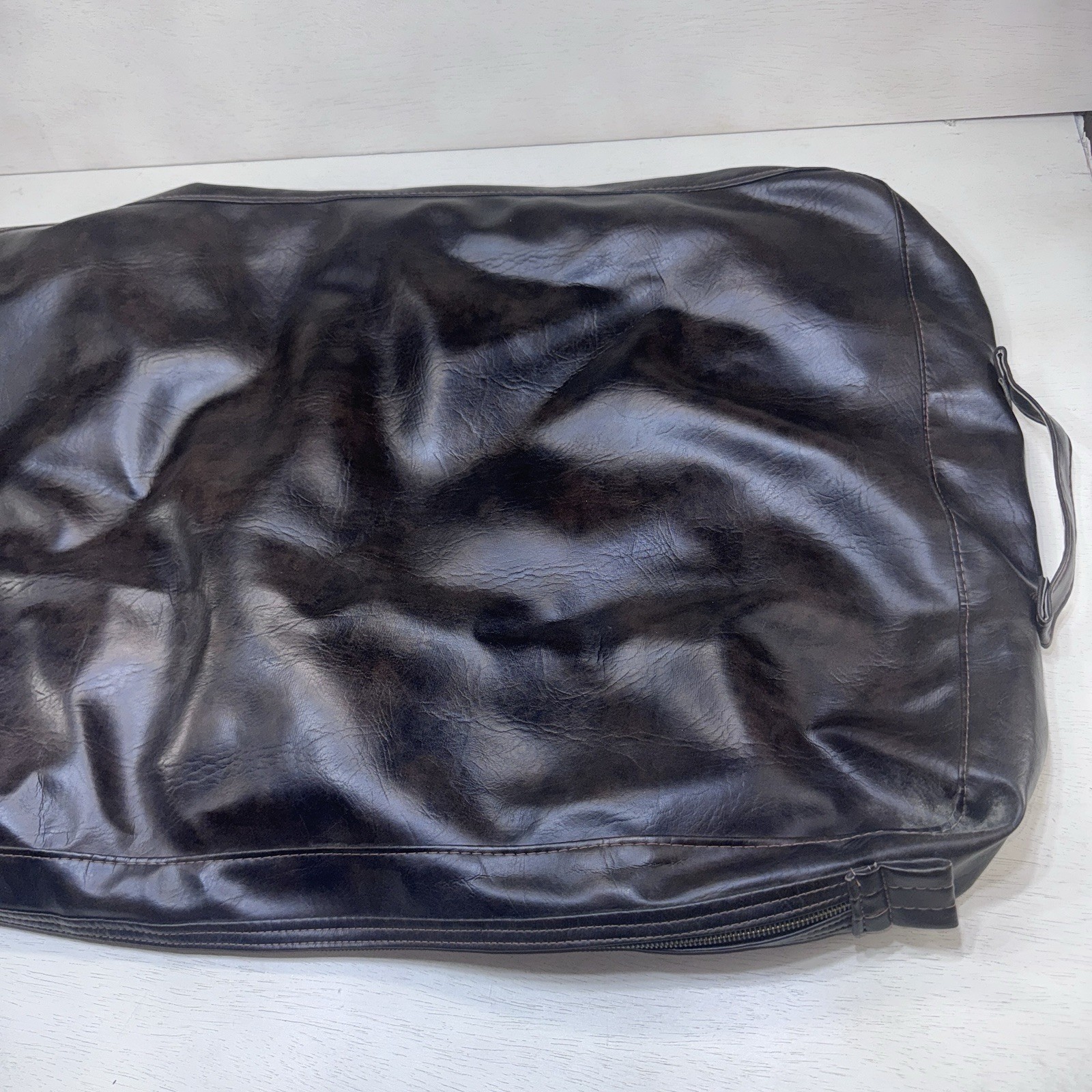 Vintage Abdalla Of Atlanta 40 ” Suit Garment Bag With Gun Holder