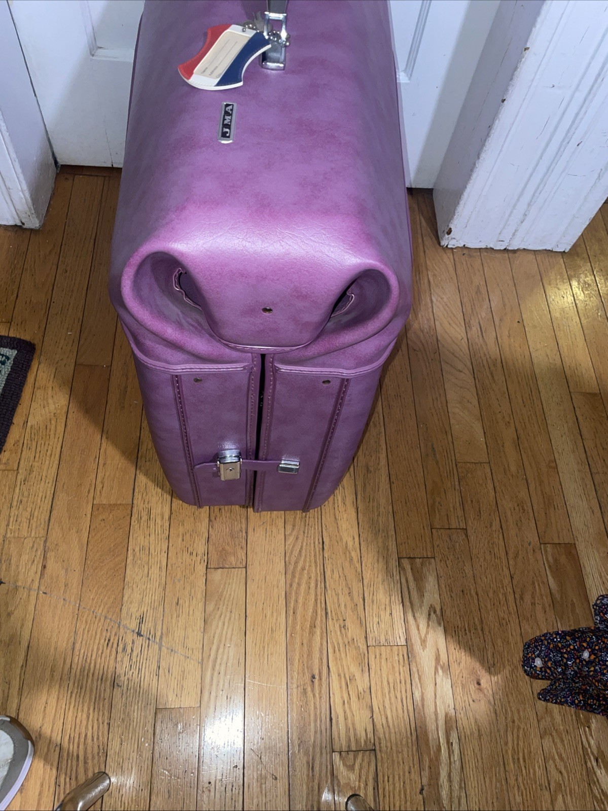 Pristine VTG 1960s AMERICAN TOURISTER ‘Duette’ Tiara Line Hardshell Garment Set