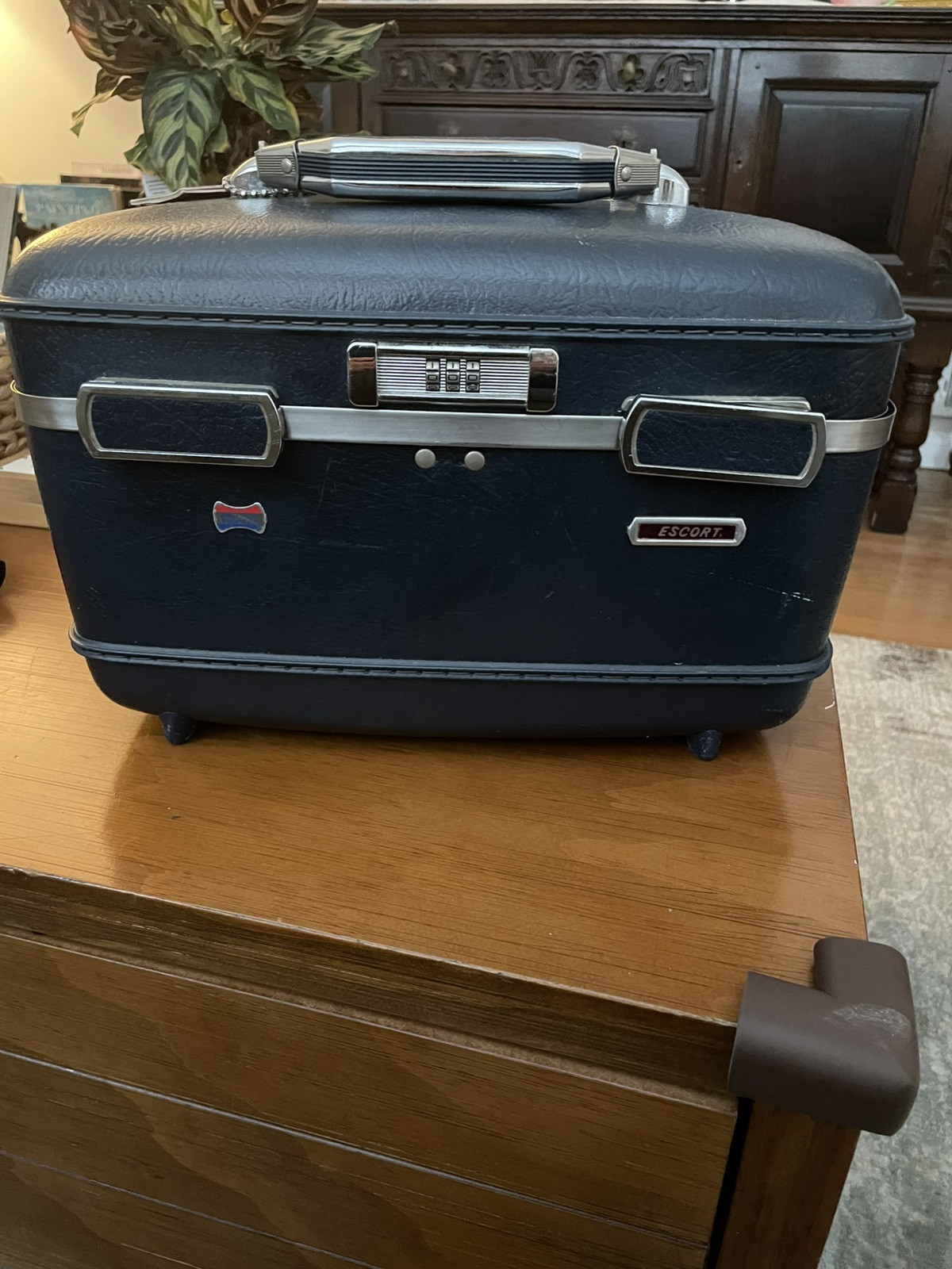 Vintage American Touristster Travel Case With Combination Lock