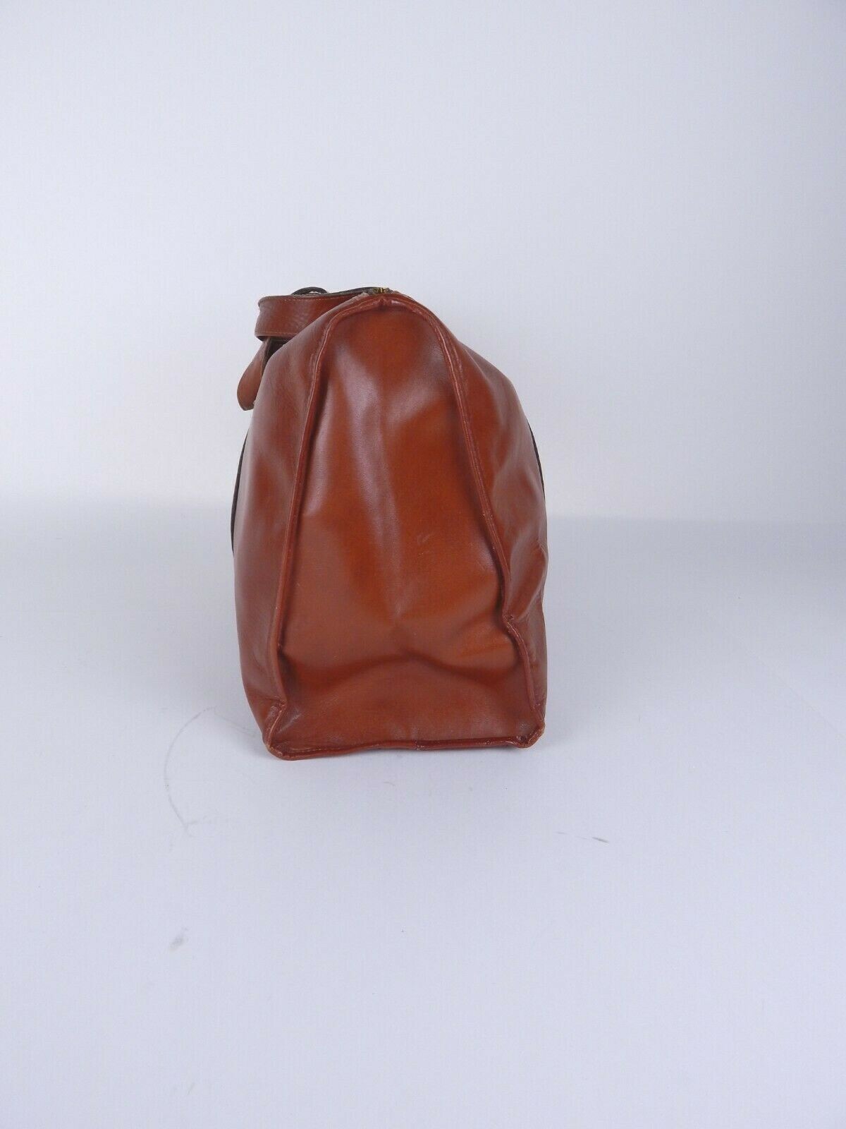 Vintage Letisse Leather Soft Carry On & Brief Case Brown/Rust