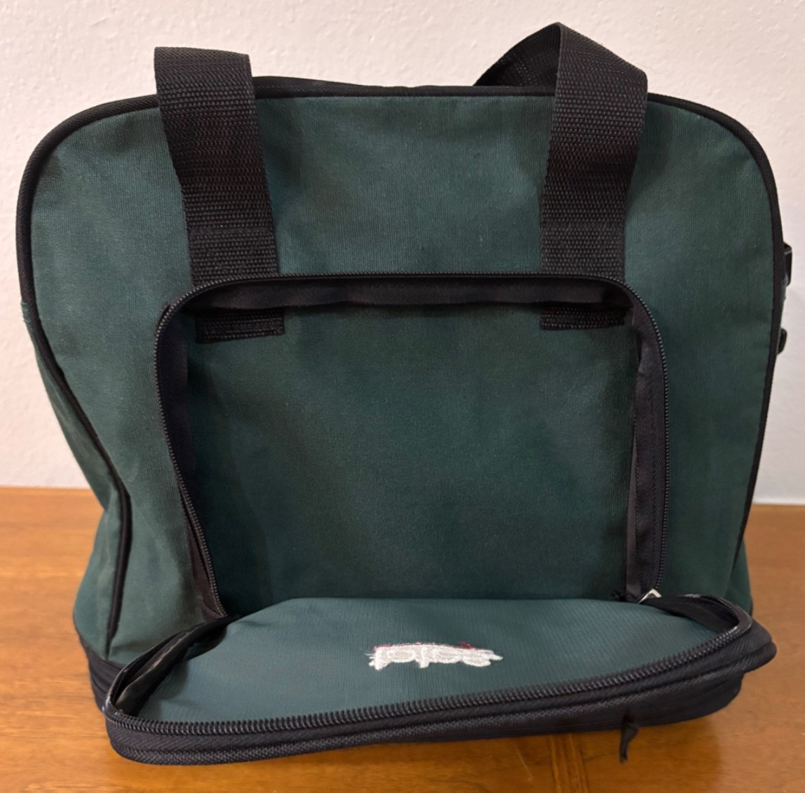 Totes Expandable Duffel Bag Forest Green Carry On Travel Bag Vintage 1990’s