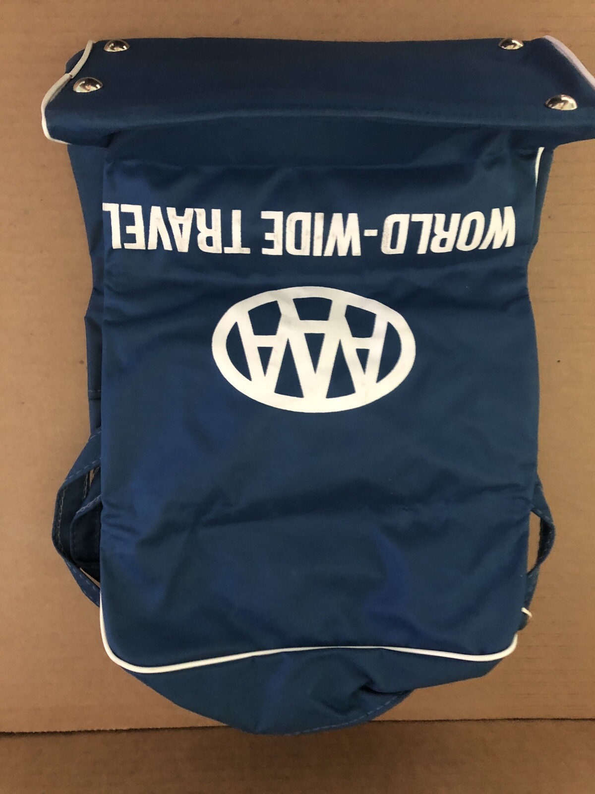 Vintage AAA World-Wide Travel CANTON AUTO CLUB Ohio Travel Bag #2