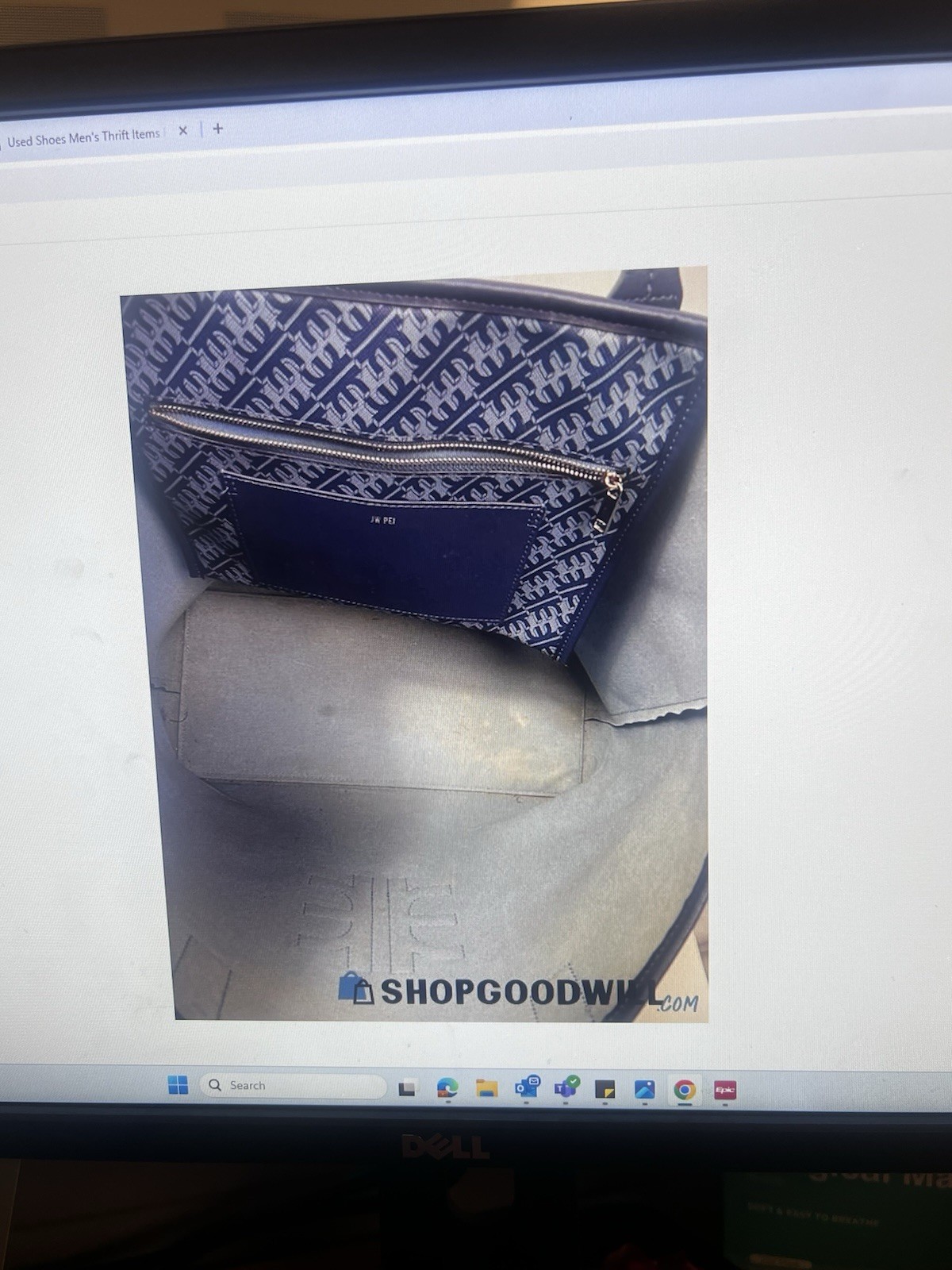 Blue Handbag Daux L