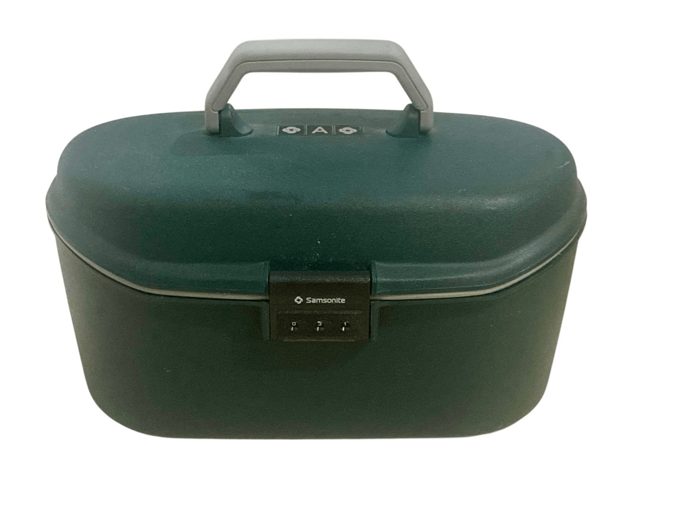 Vintage Samsonite Oyster GLS Luggage Train Case Carry-On Combination Lock Made