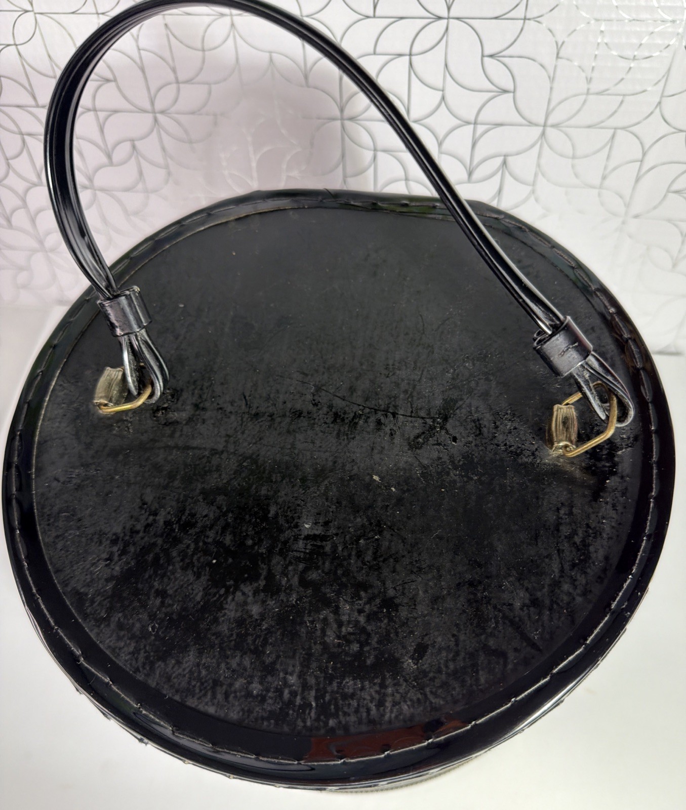 Vintage 1960’s Professional Bagmaster Gold Edition Wig Carrying Travel Case USA