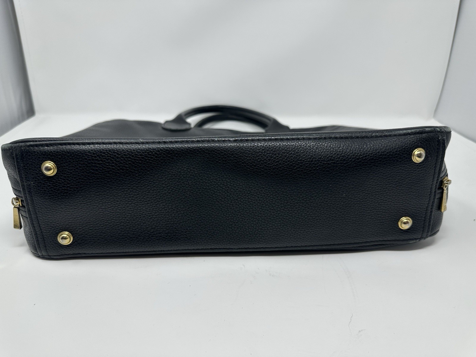 Longchamp Leather Bag Briefcase Style 10”x14”x4”