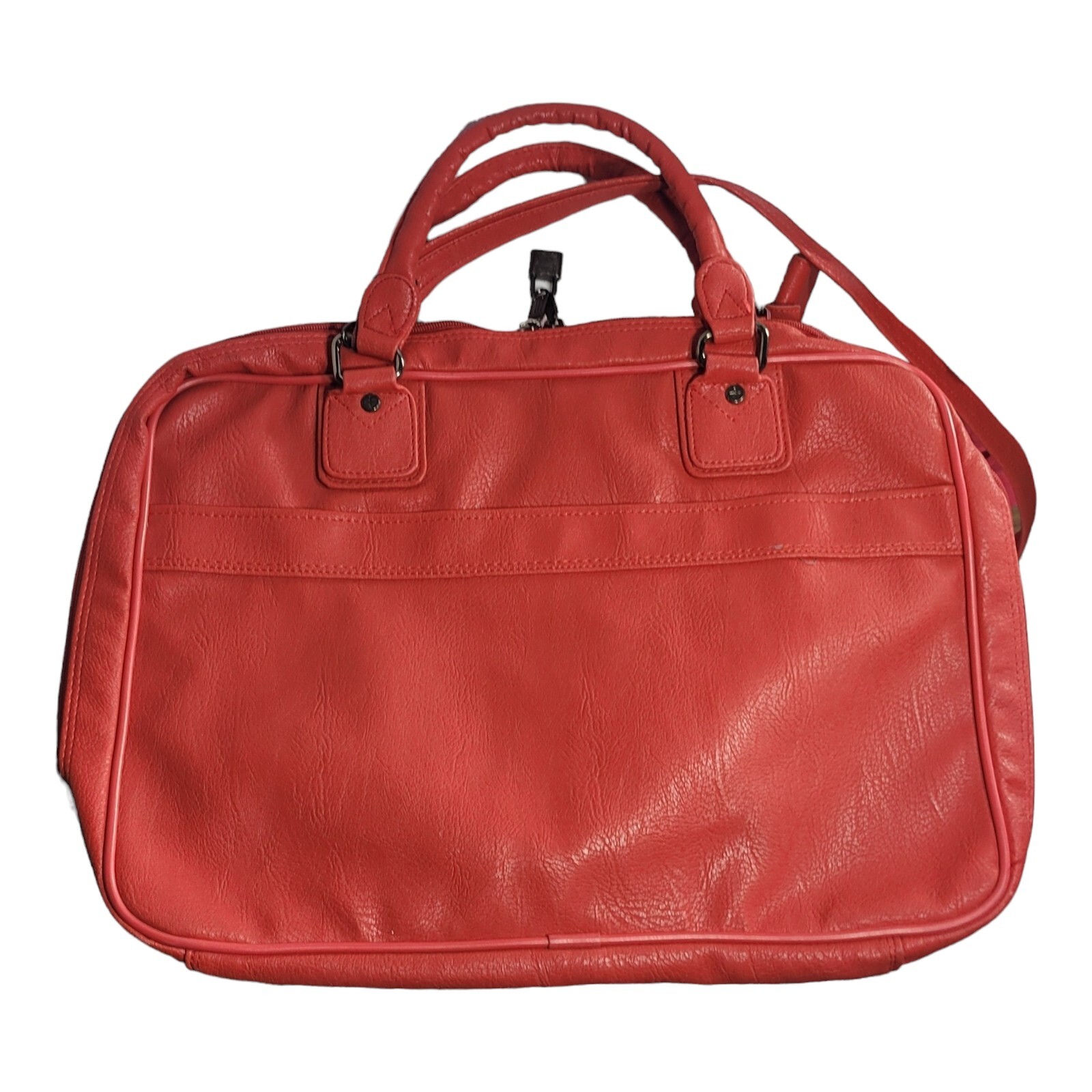 60s Amelia Earhart Messenger Bag Carry On Soft Shell Luggage Case McM vintage